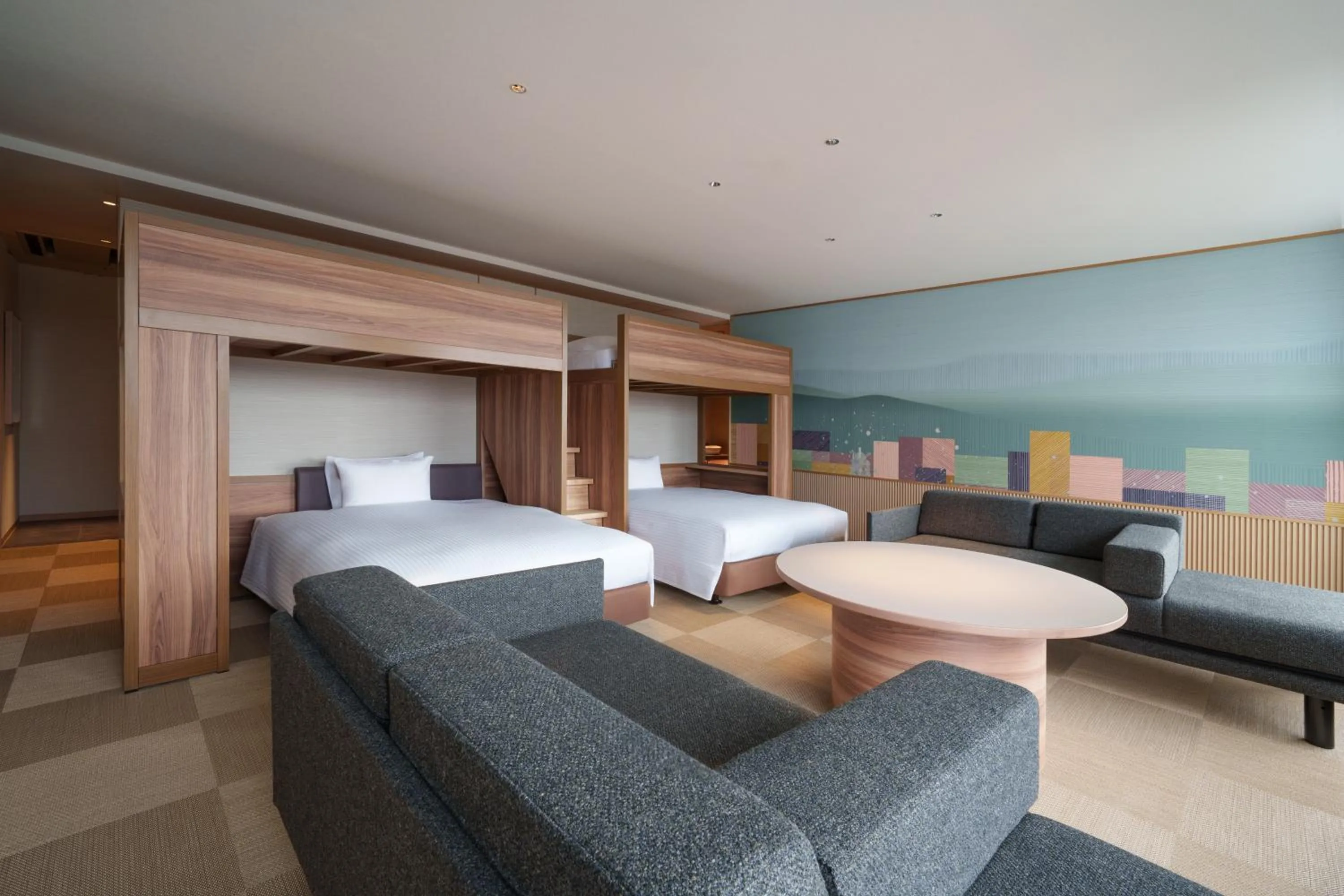 Photo of the whole room, Bed in Hotel Resol Trinity Hakata