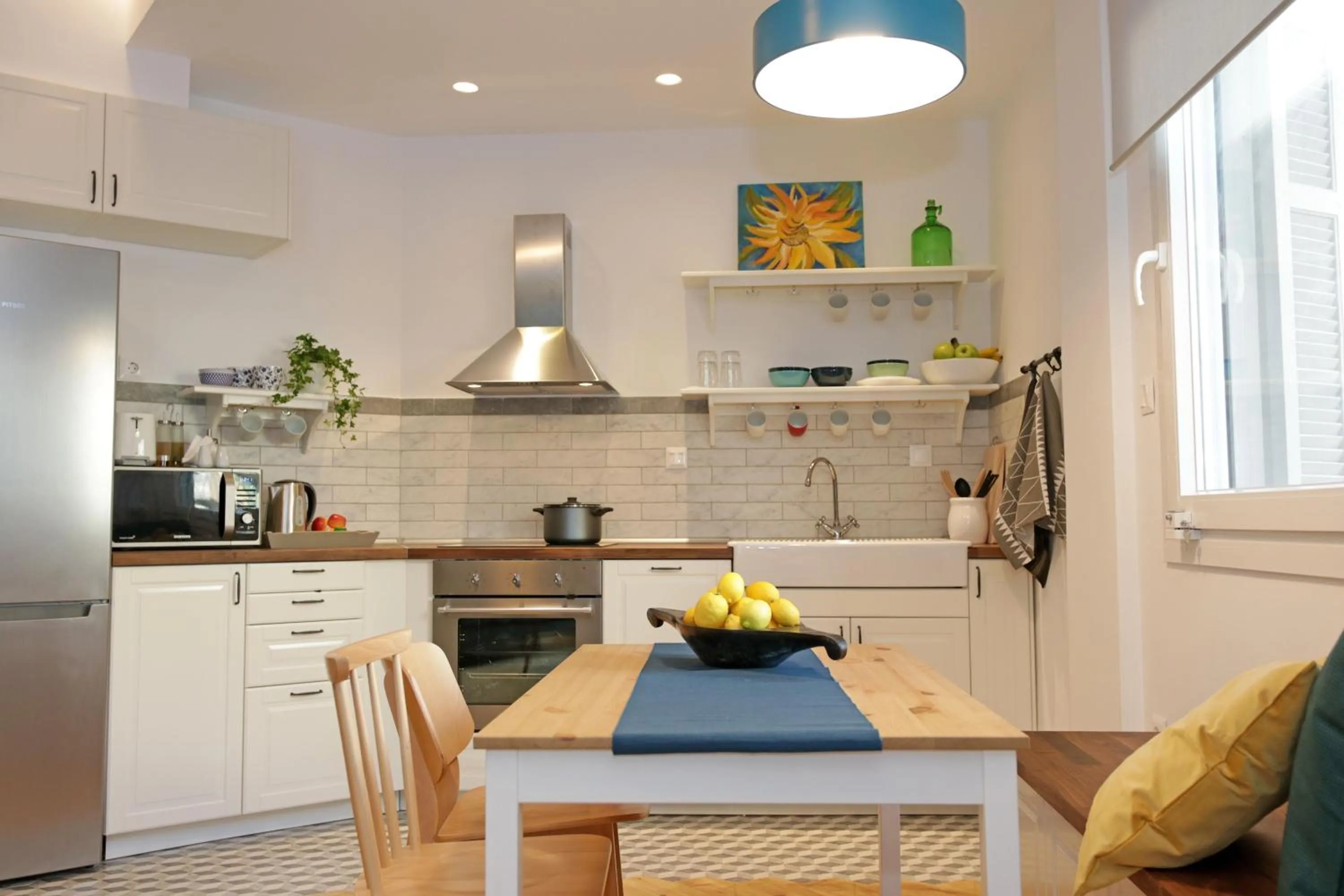 Kitchen or kitchenette in The 4 Travellers Thessaloniki