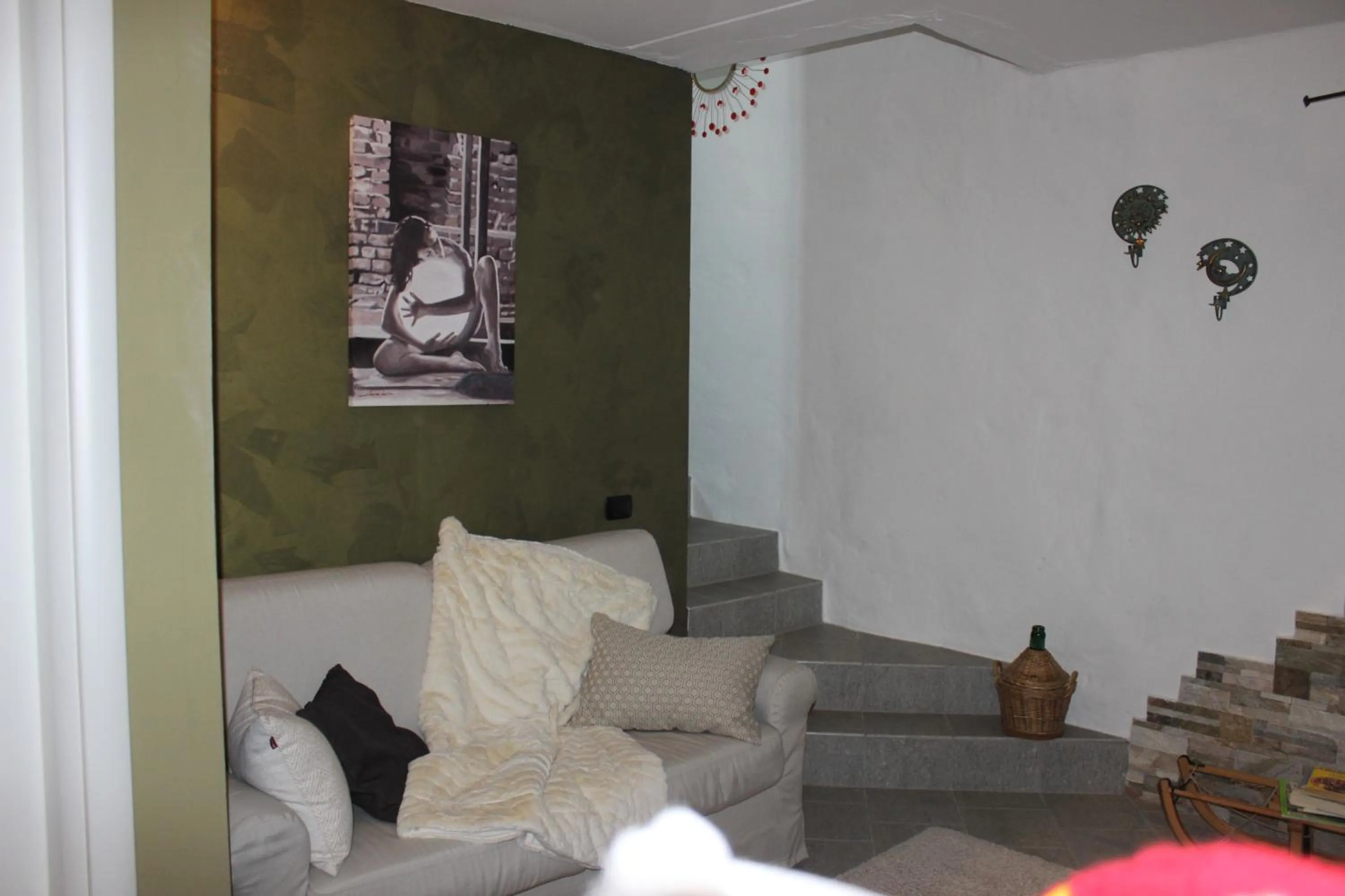 Decorative detail in Due Lune B&B