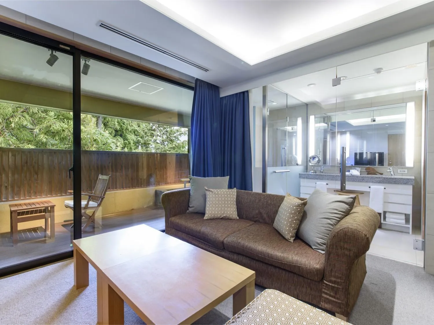 Balcony/Terrace in Hakone Suishoen