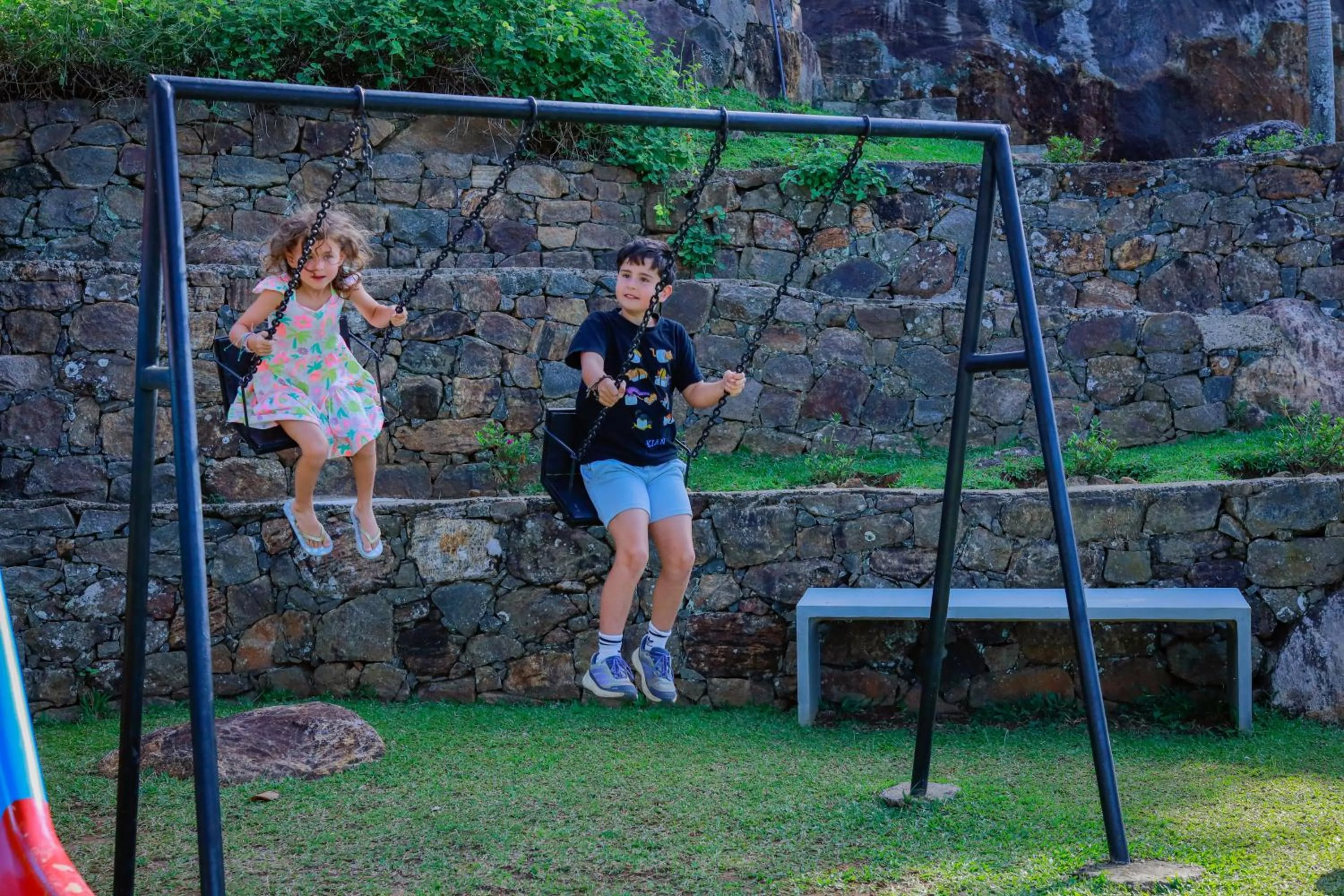 Children play ground in Melheim Resort and Spa
