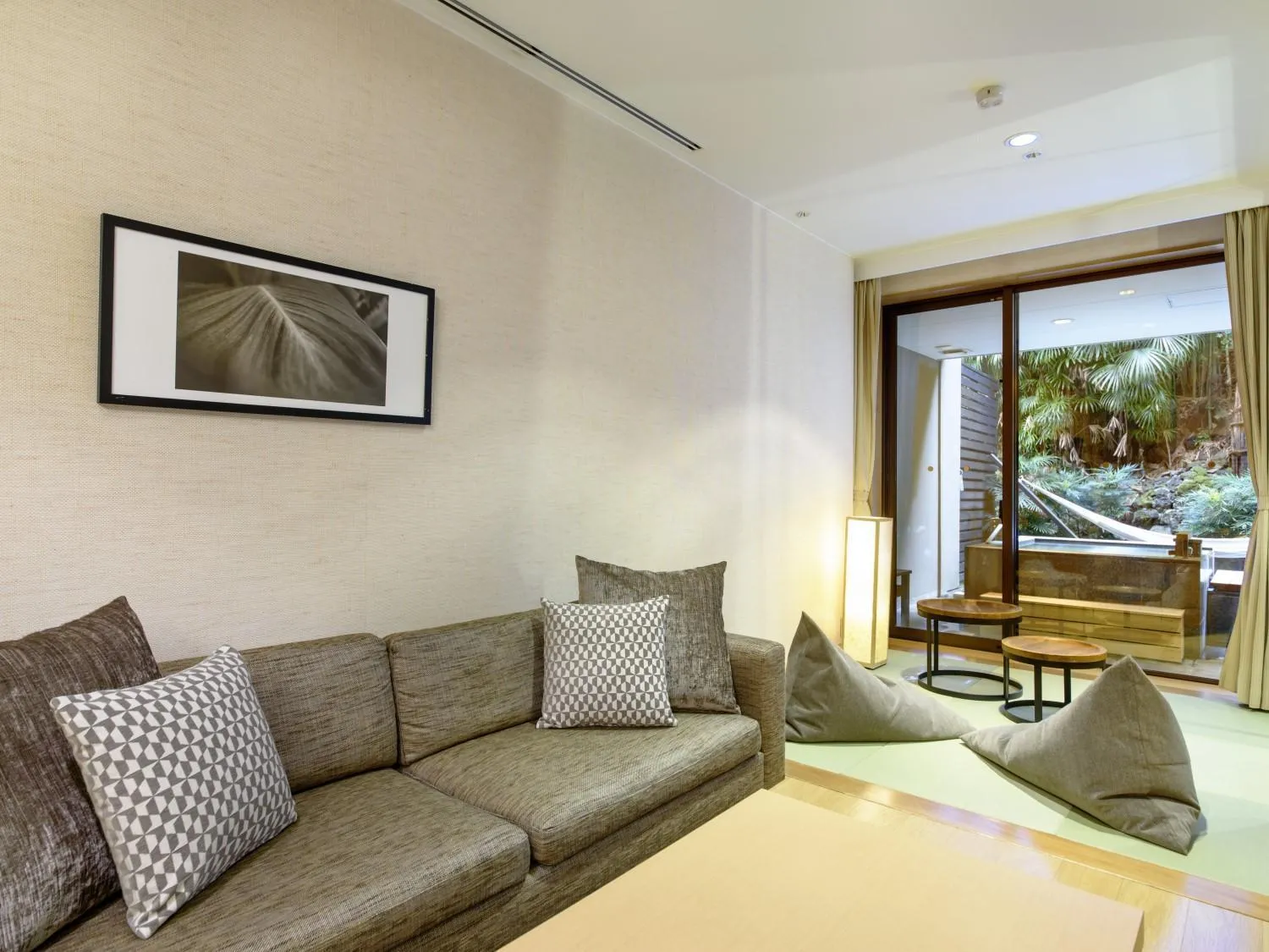 Seating area in Fufu Atami