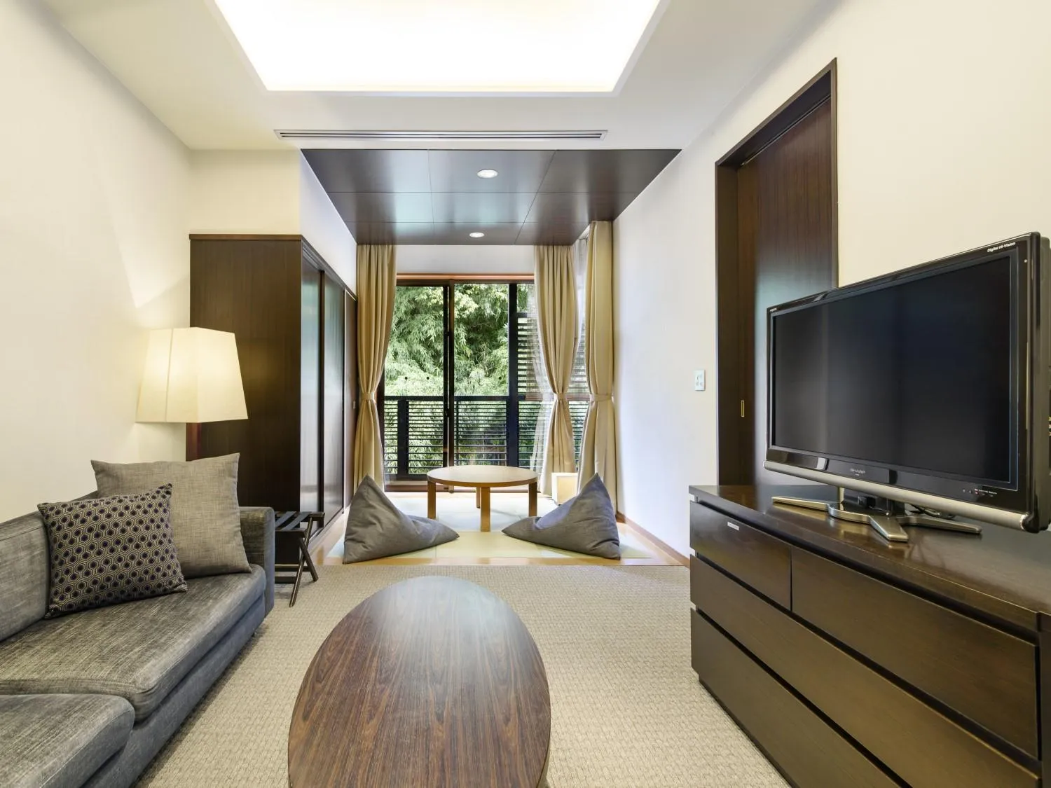 Seating area in Fufu Atami