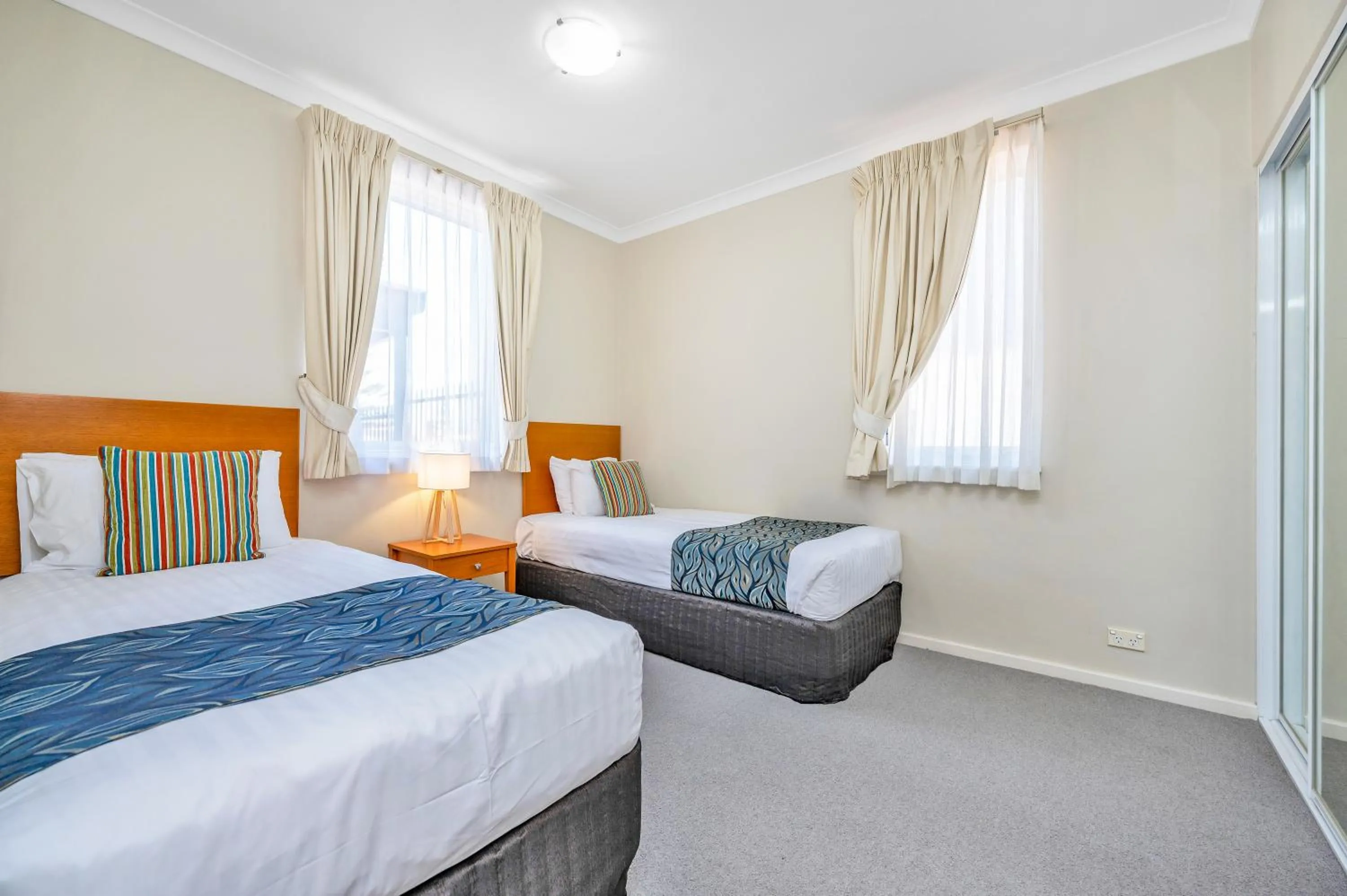 Bed in C Mandurah Apartment Resort