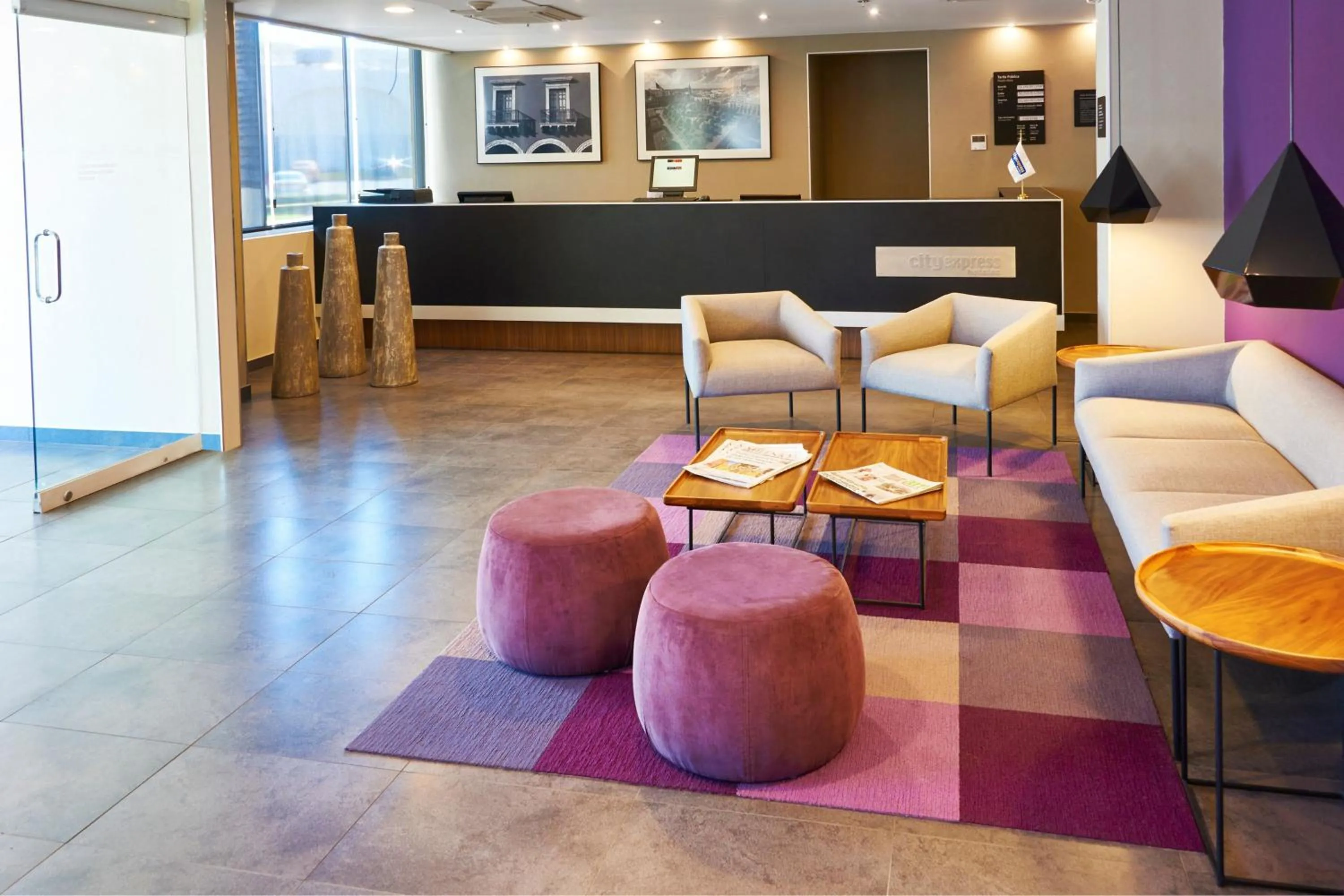 Lobby or reception in City Express by Marriott Nogales