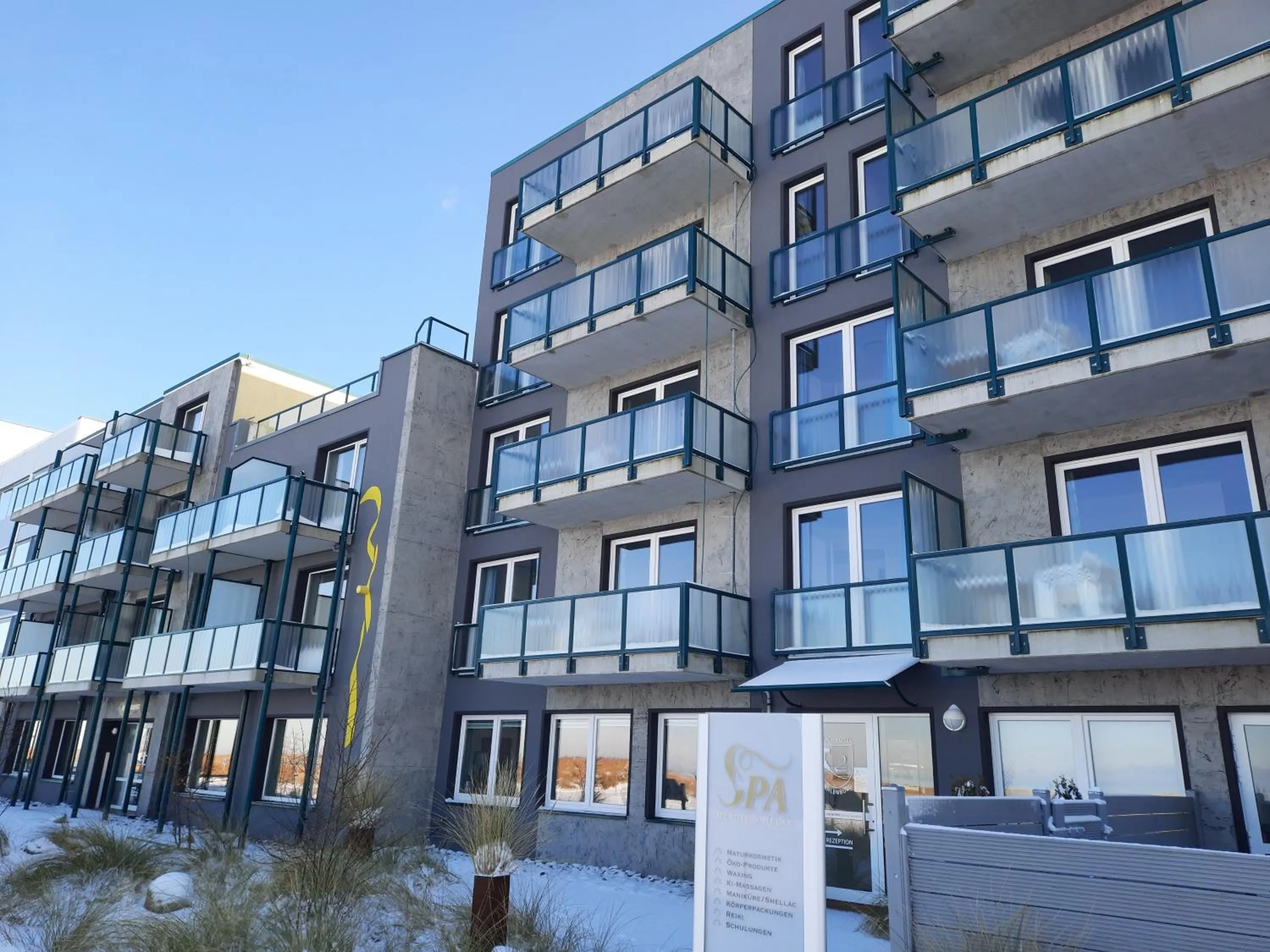 Property building in Beachhotel Cuxhaven