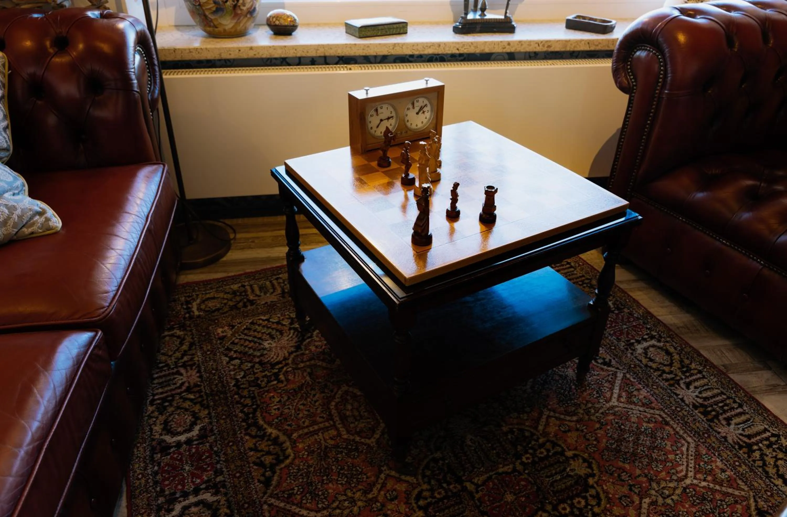 Communal lounge/ TV room in Beachhotel Cuxhaven