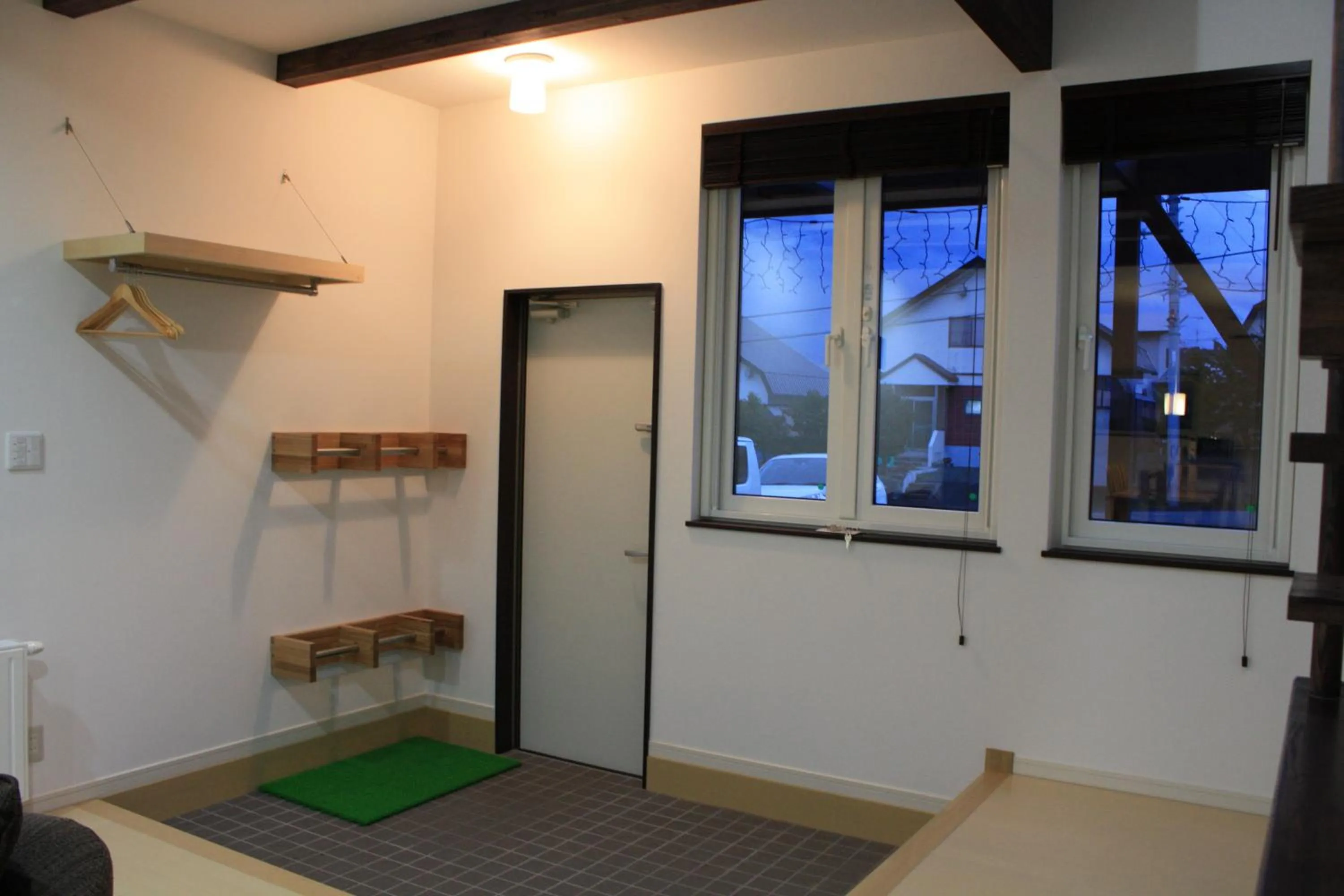 Facade/entrance in Tsuru Apartments