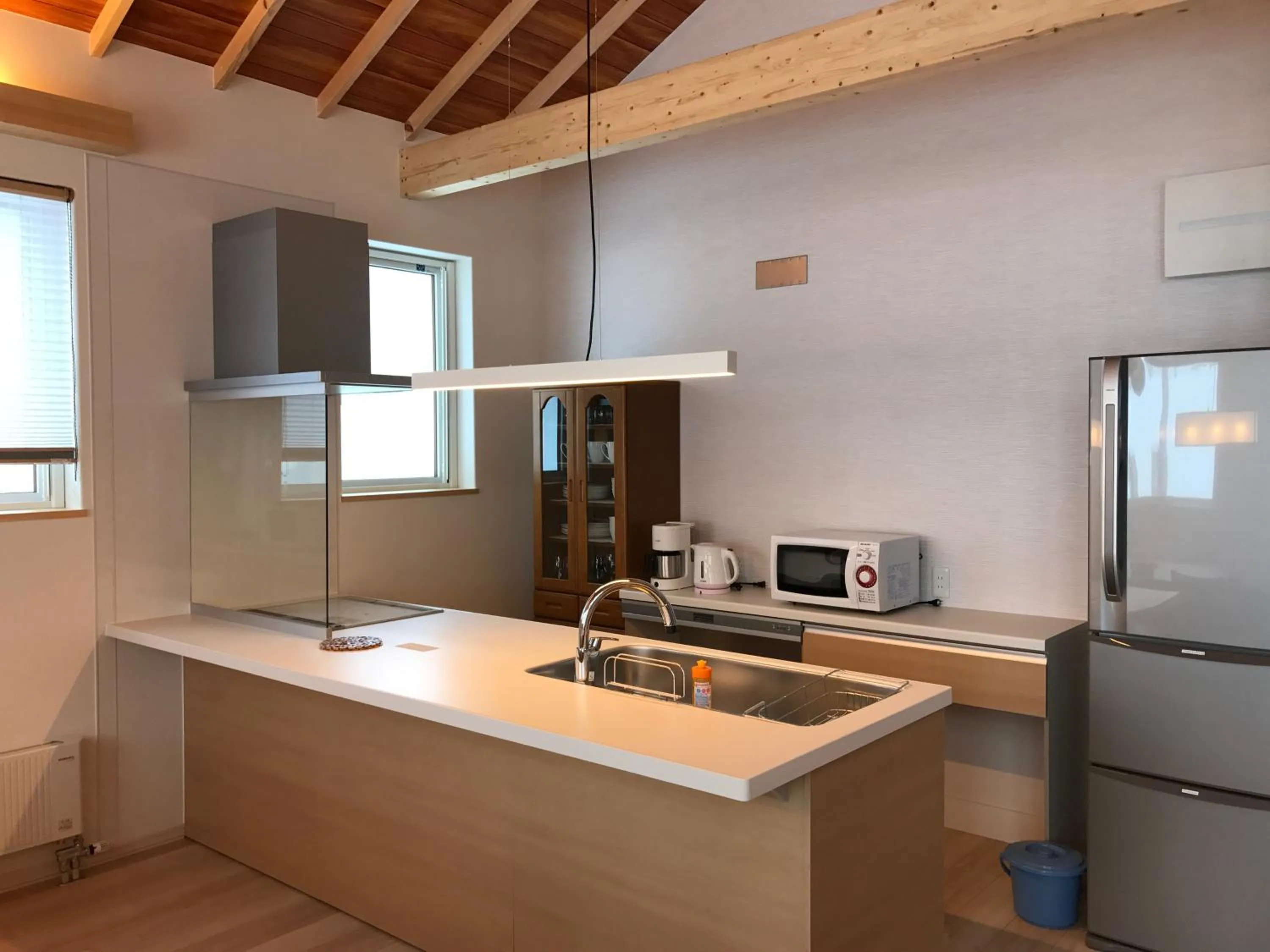 Kitchen or kitchenette in Tsuru Apartments