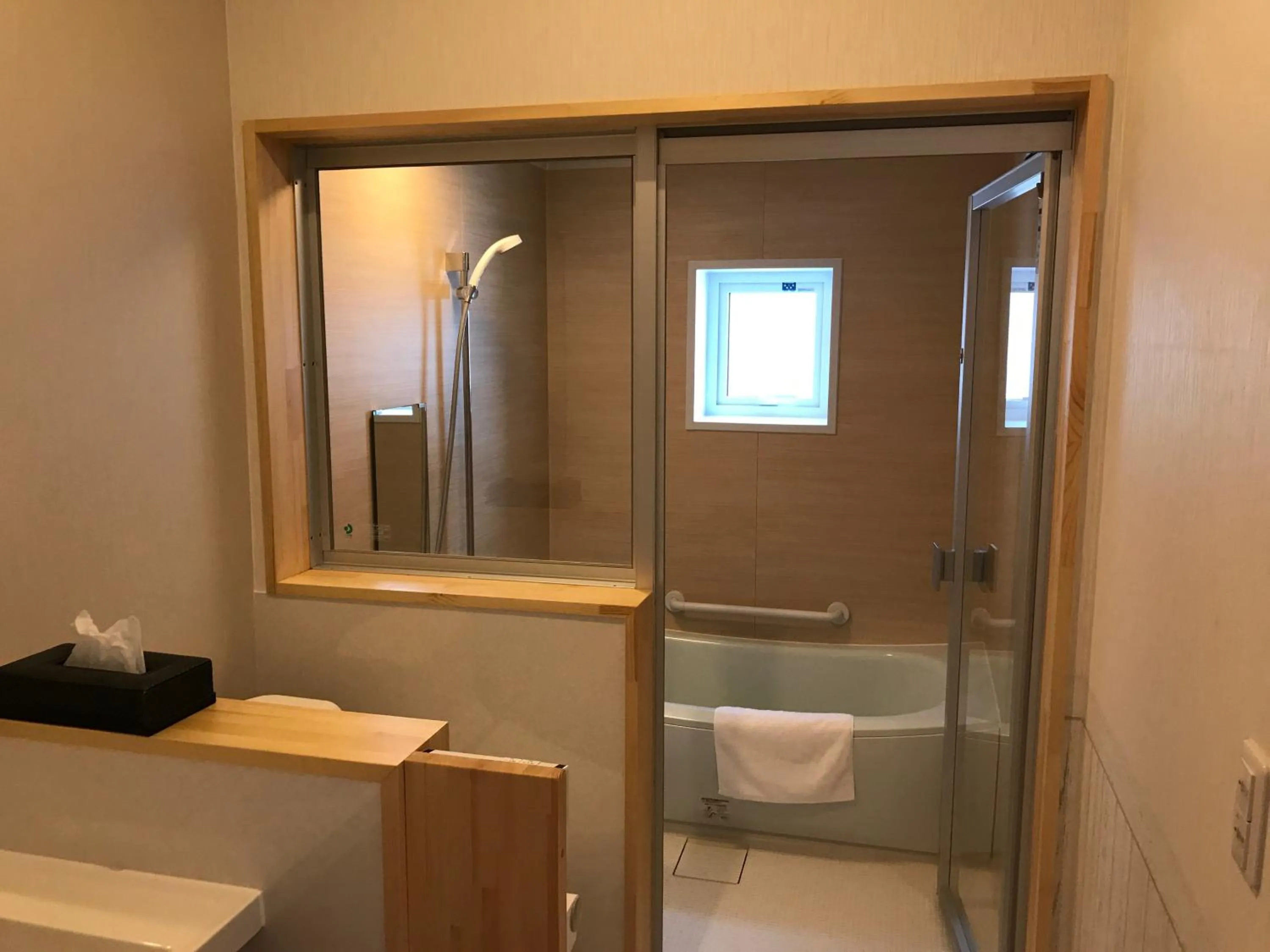 Bathroom in Tsuru Apartments