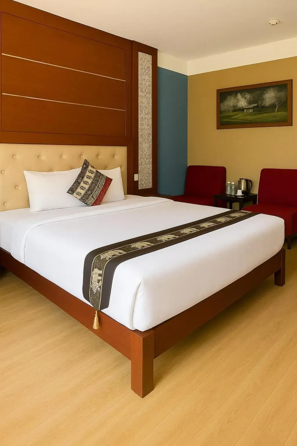 Deluxe Double Room with Balcony in Sapa Elegance Hotel Deluxe Double Room with Balcony in Sapa Elegance Hotel