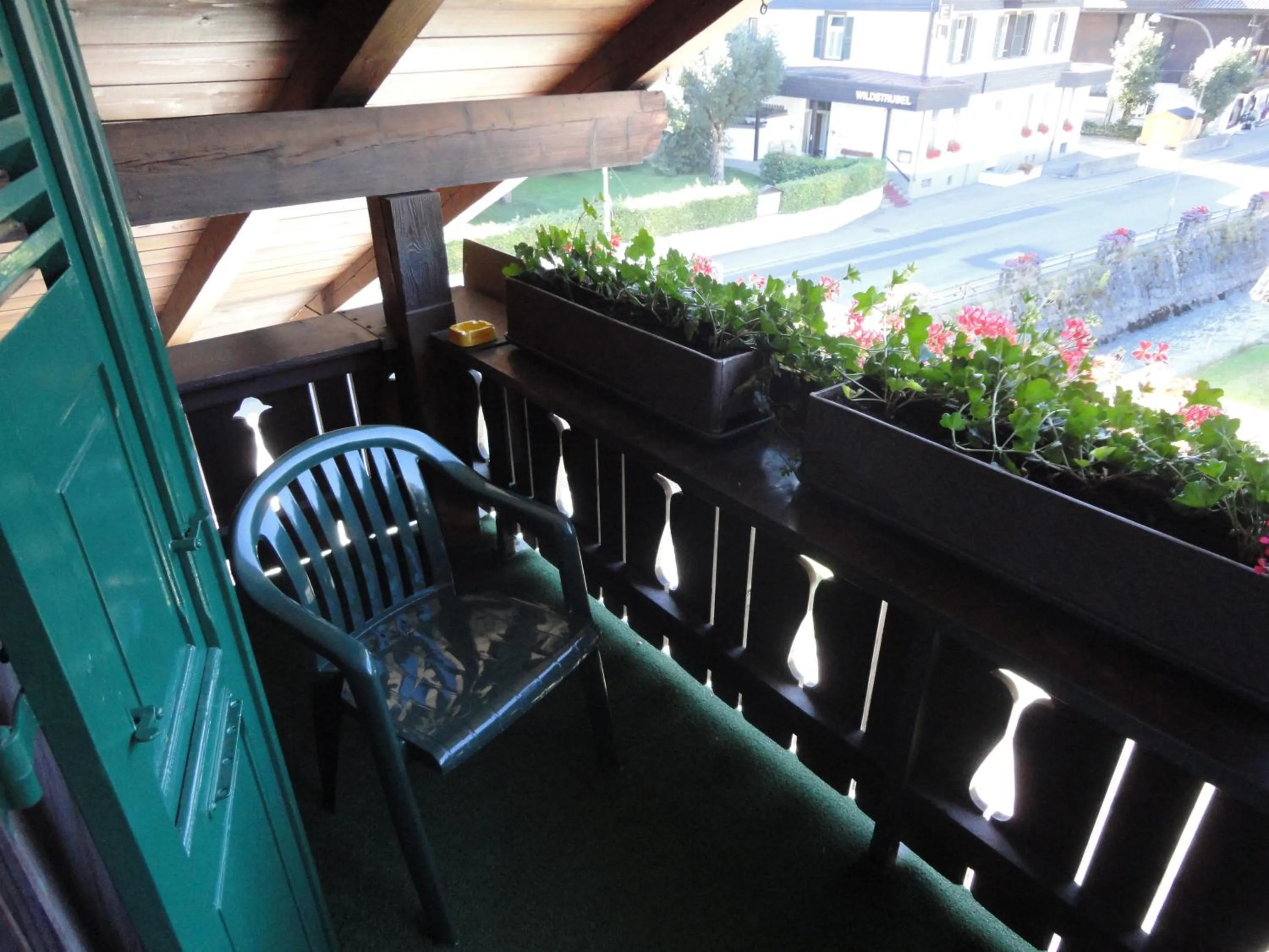 Balcony/Terrace in Hotel Garni Alpenruh