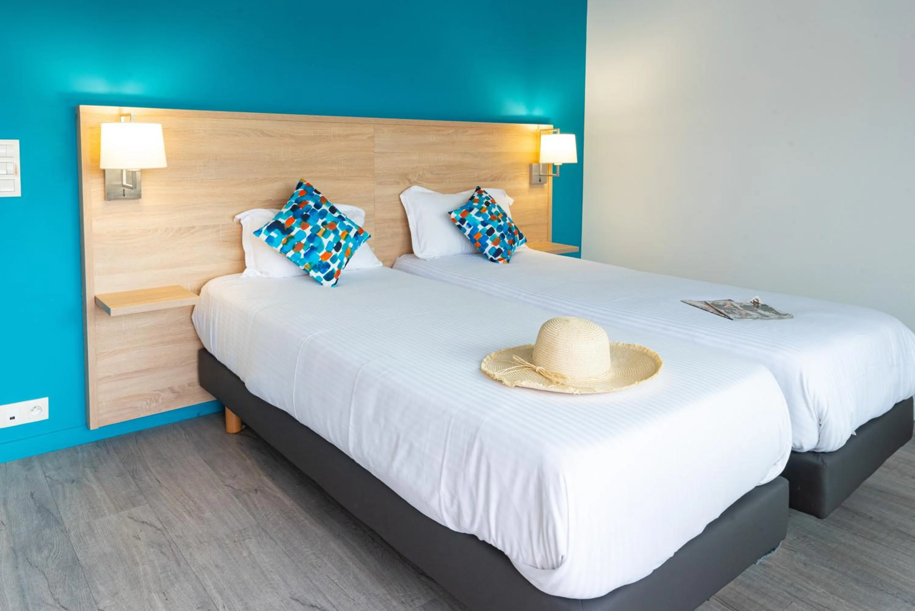 Bed in Zenitude Hôtel-Résidences Le Cannet