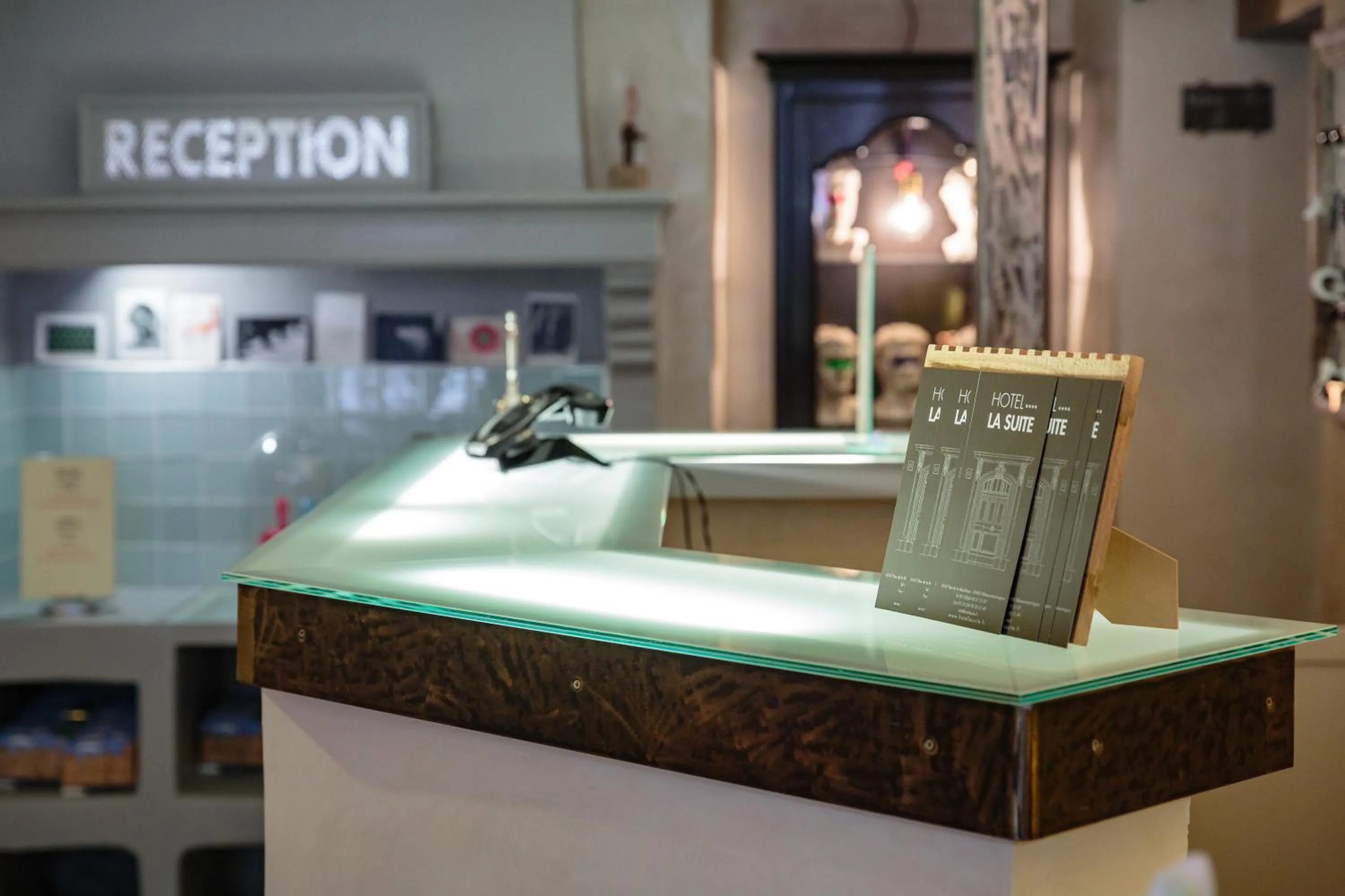 Lobby or reception in Hôtel La Suite