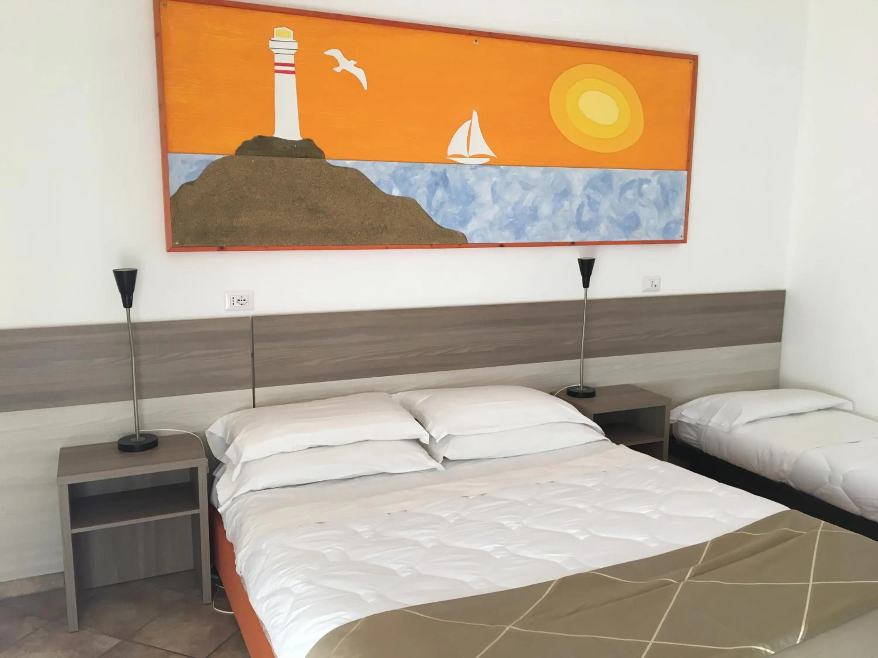 Photo of the whole room in Hotel Corallo