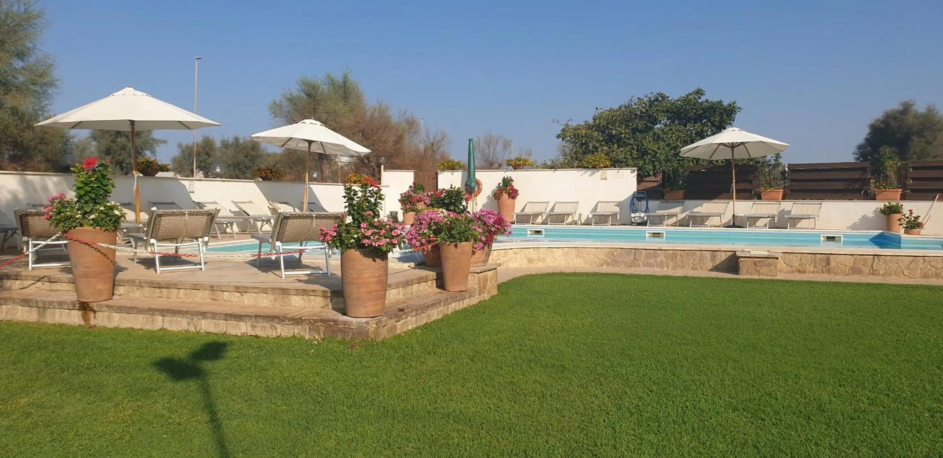 Garden in Hotel Corallo