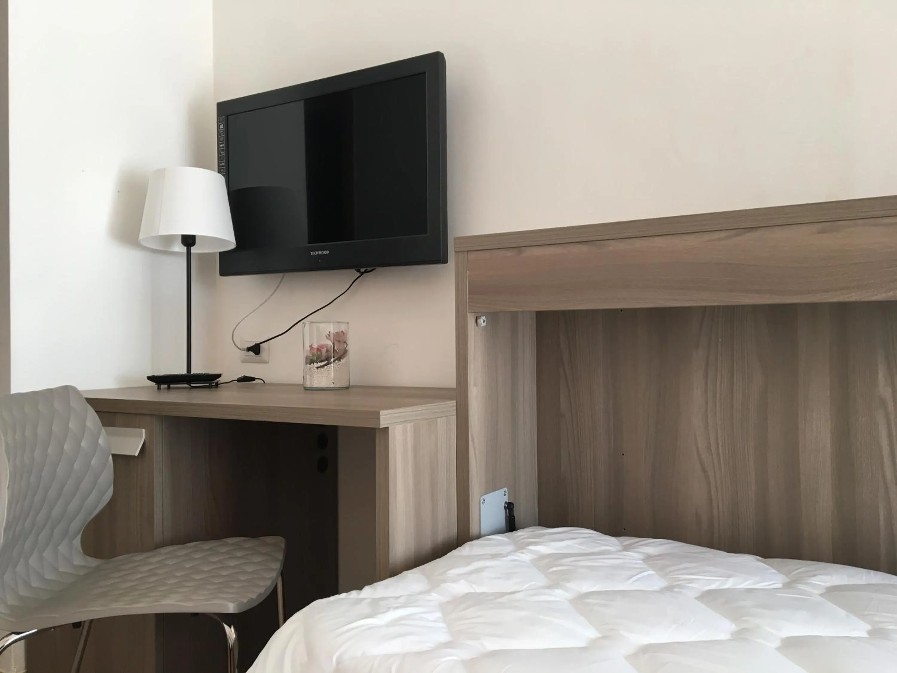 Bed in Hotel Corallo