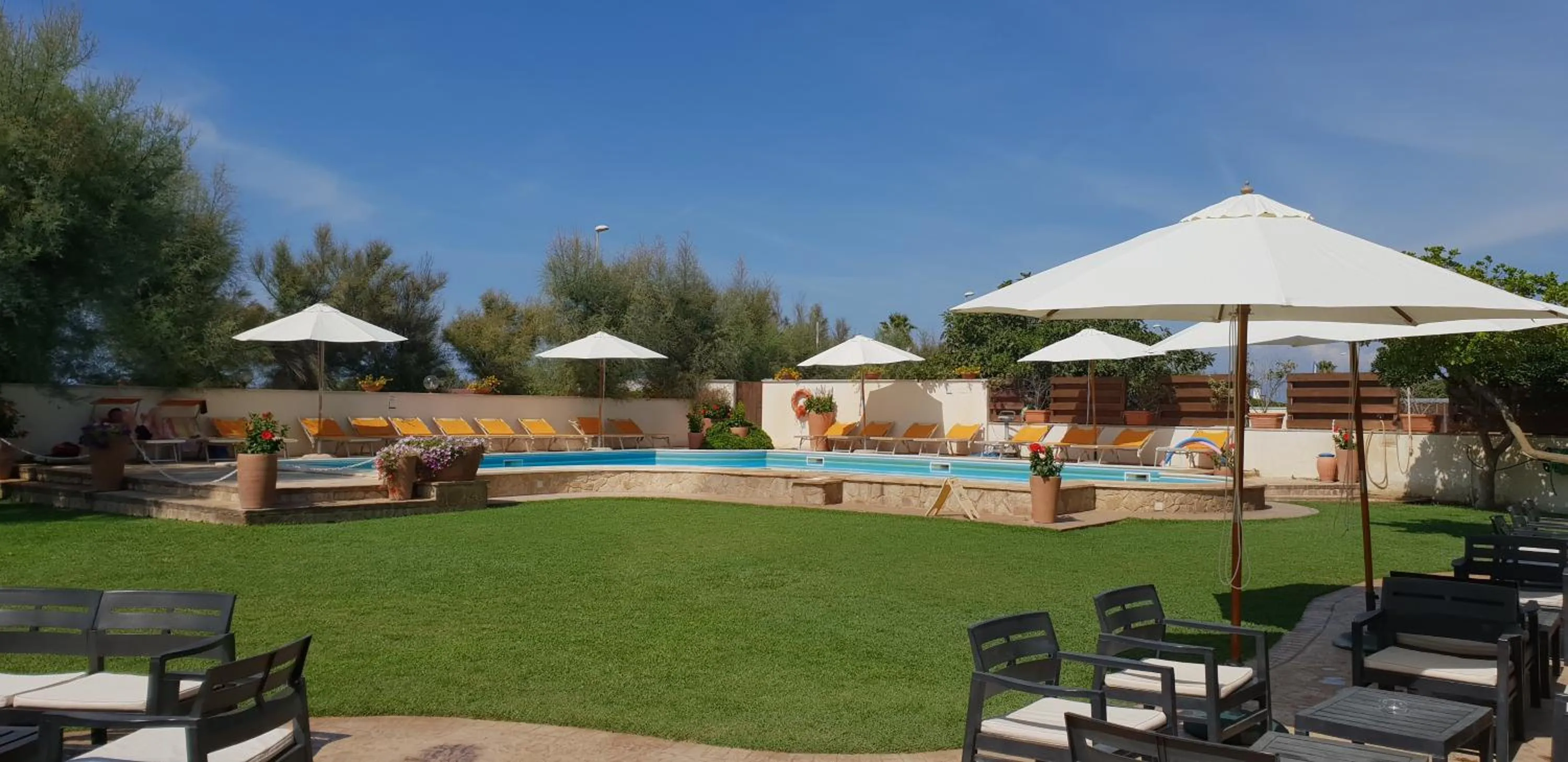 Garden in Hotel Corallo