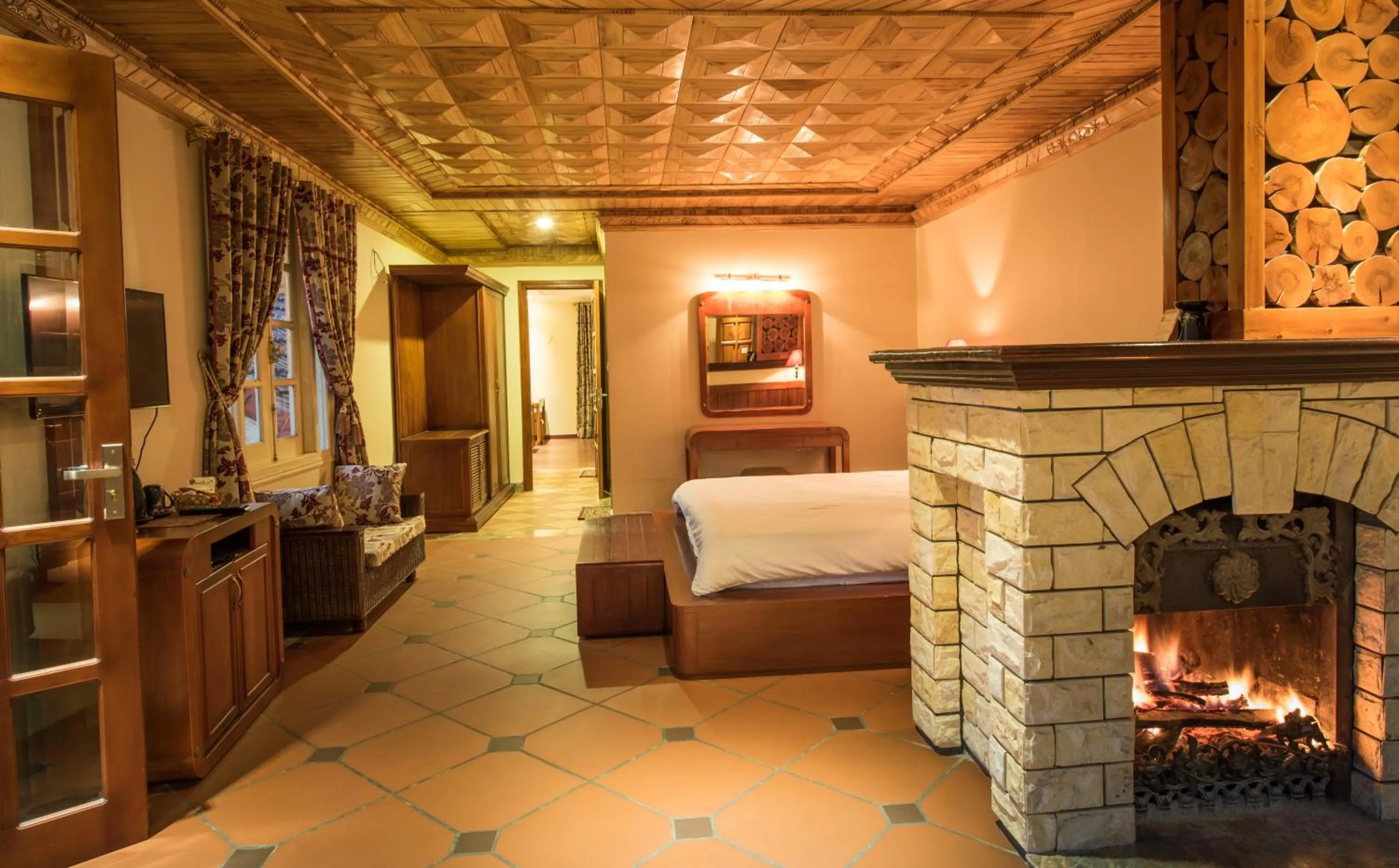 Photo of the whole room, Bed in Sapa Garden Bed and Breakfast