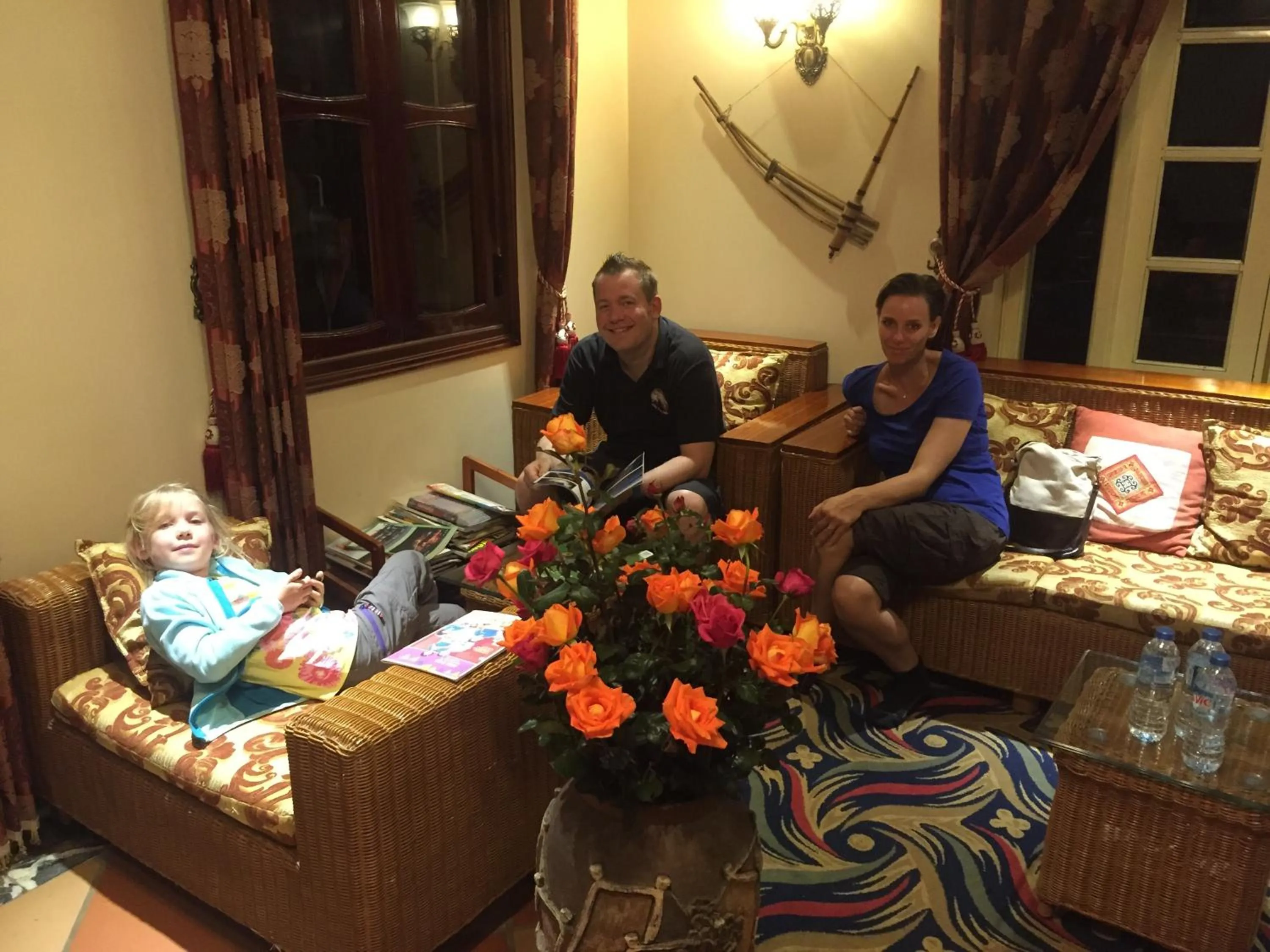 group of guests in Sapa Garden Bed and Breakfast