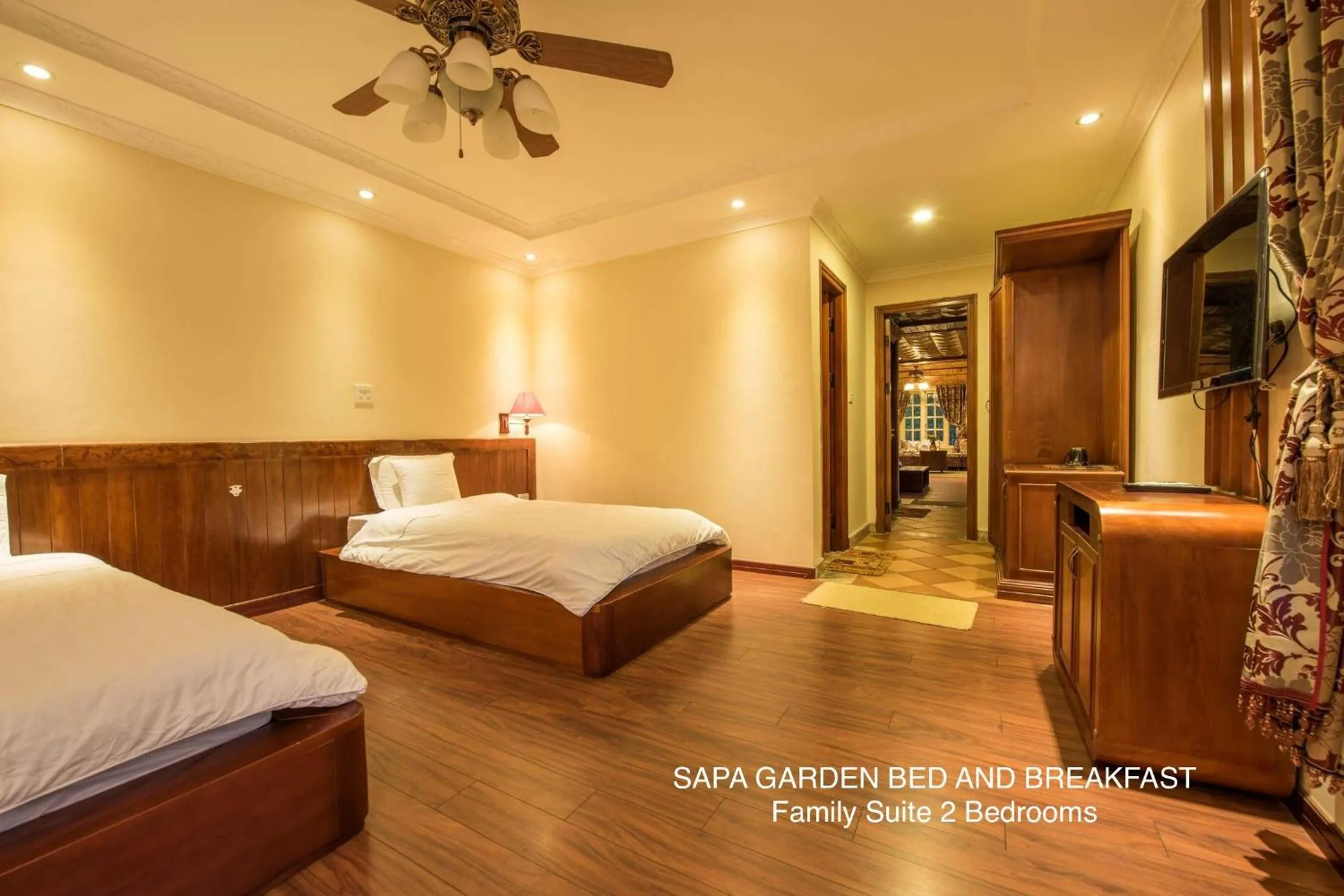 Photo of the whole room, Bed in Sapa Garden Bed and Breakfast