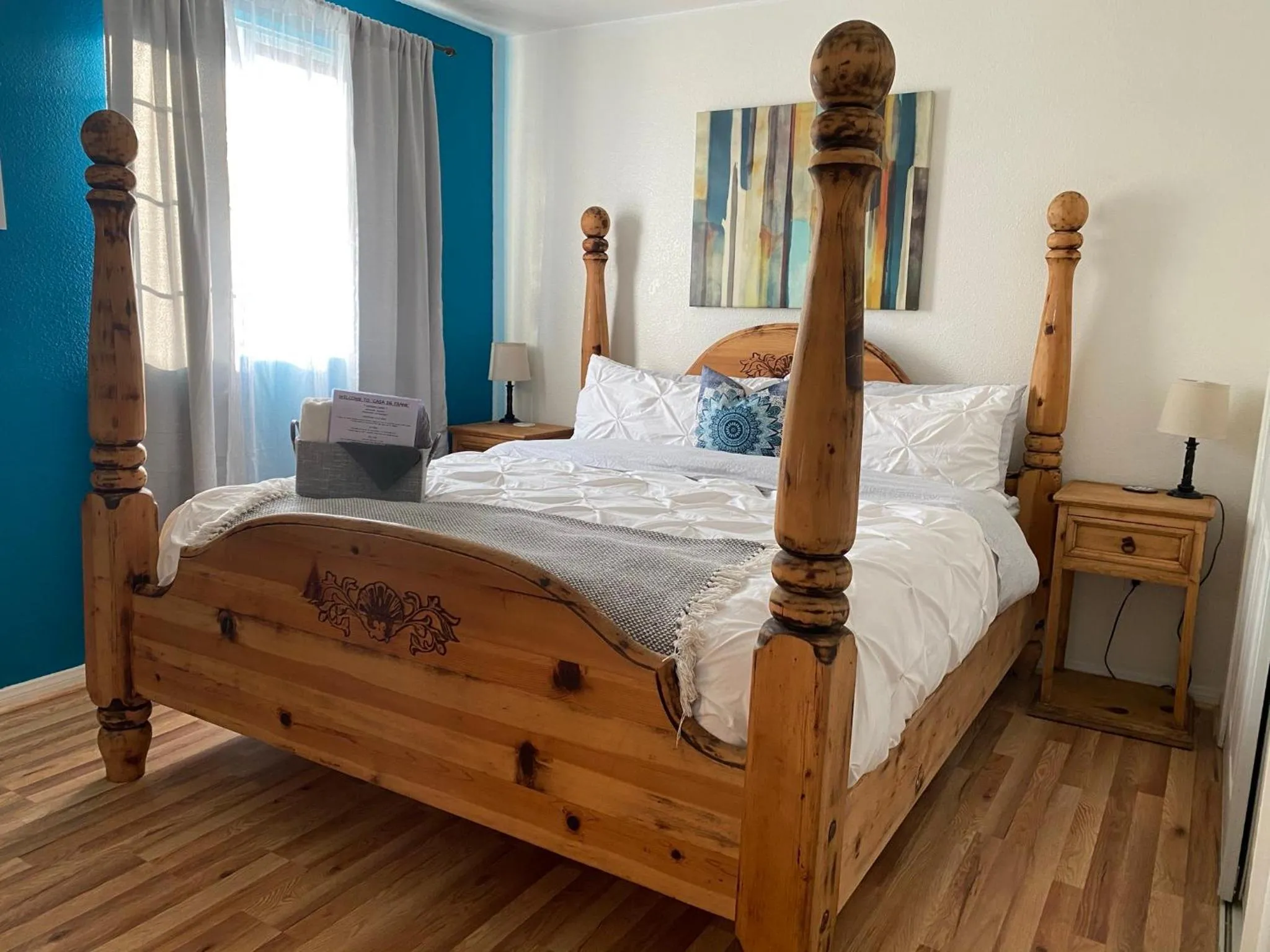 Bedroom, Bed in Casa De Frank