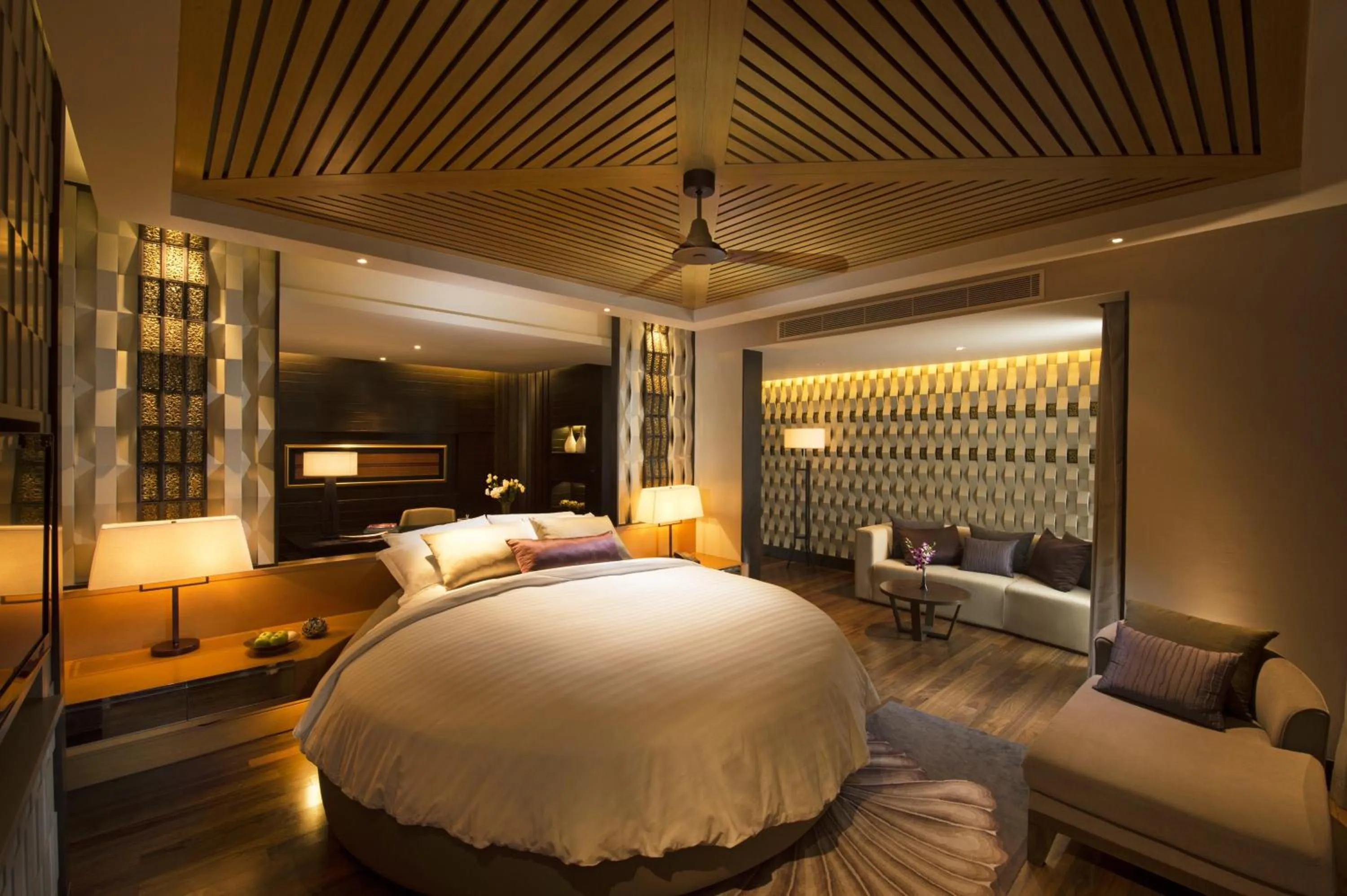 Bed in Conrad Koh Samui