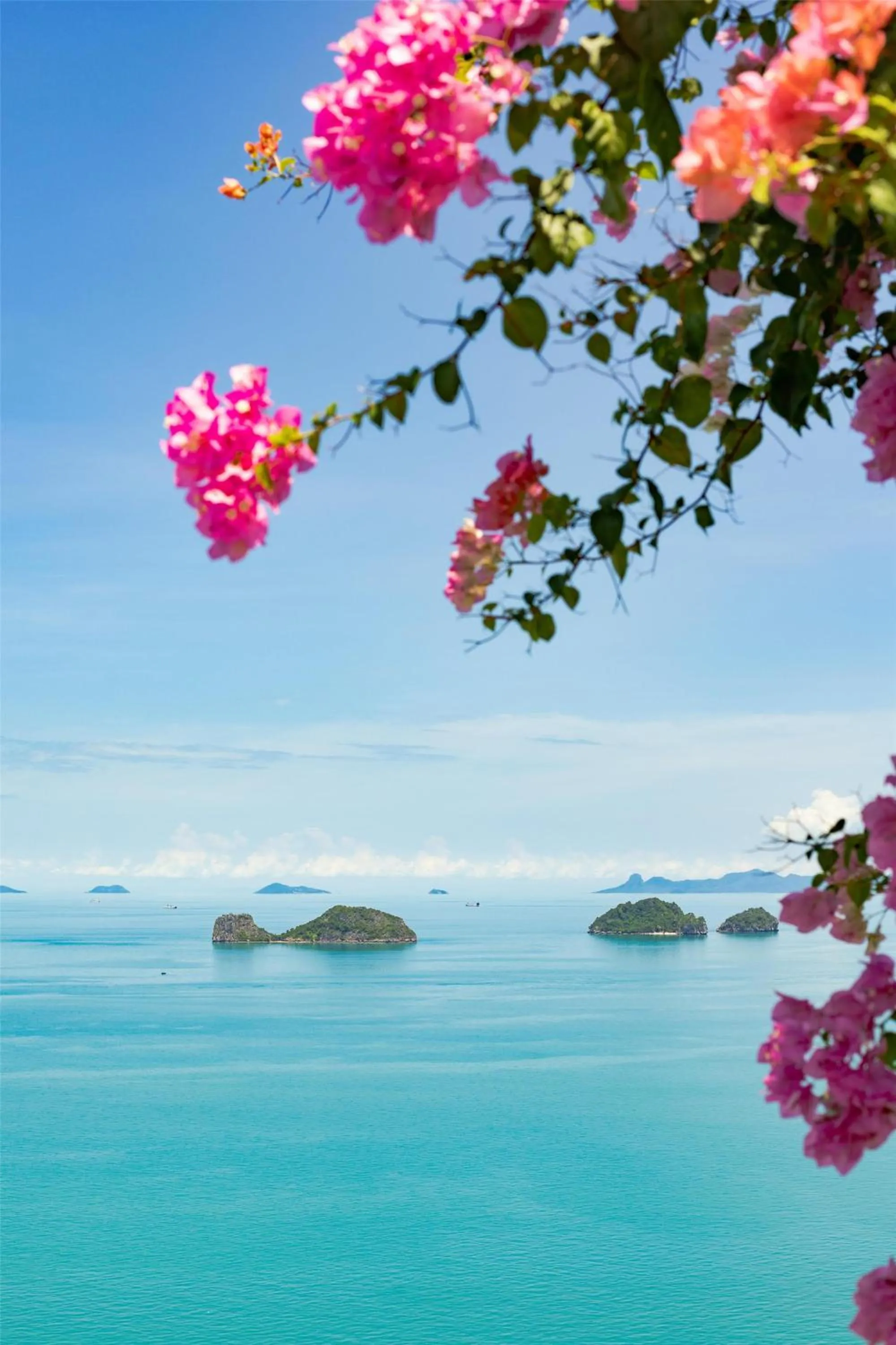 Beach in Conrad Koh Samui