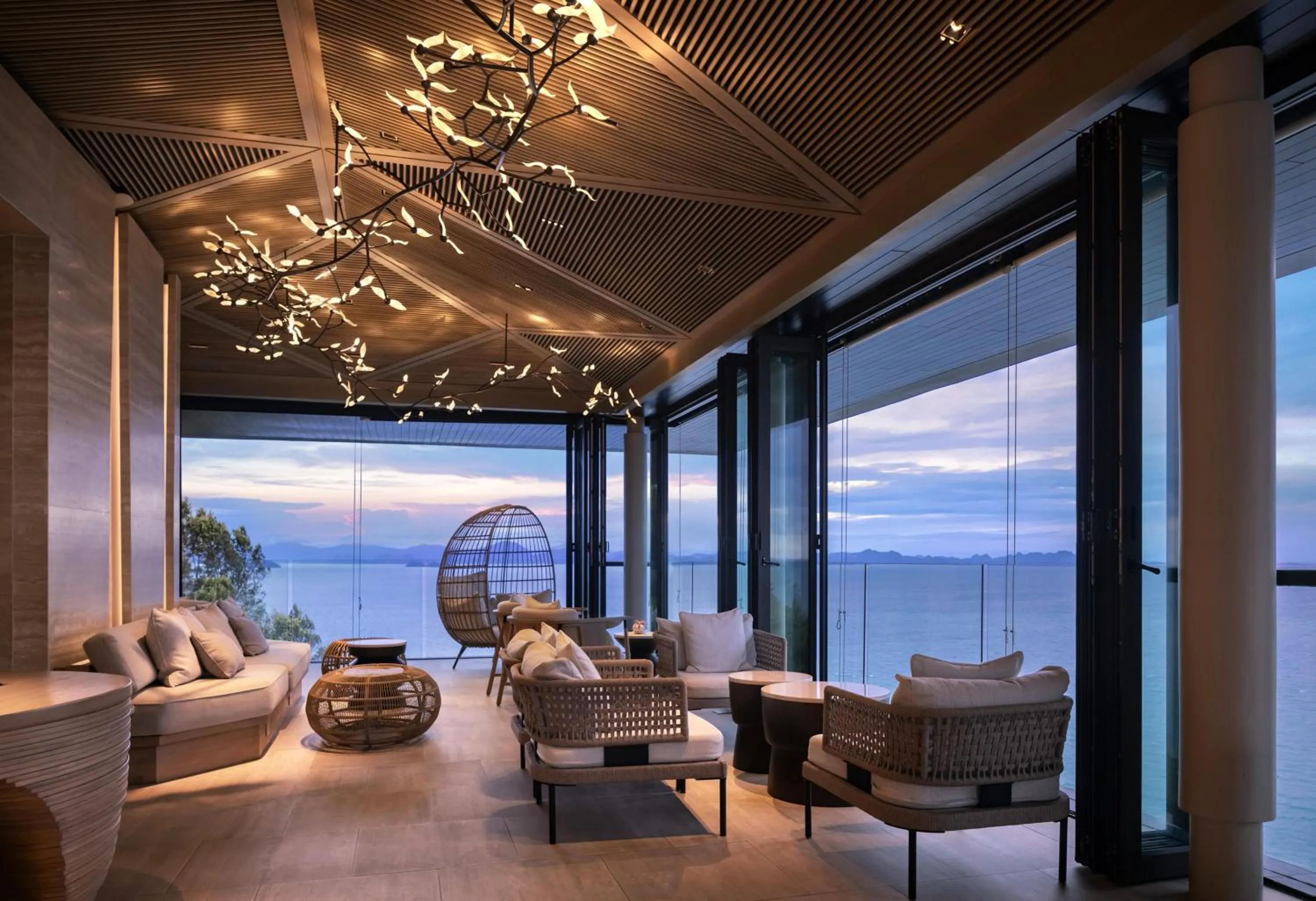 Lobby or reception in Conrad Koh Samui