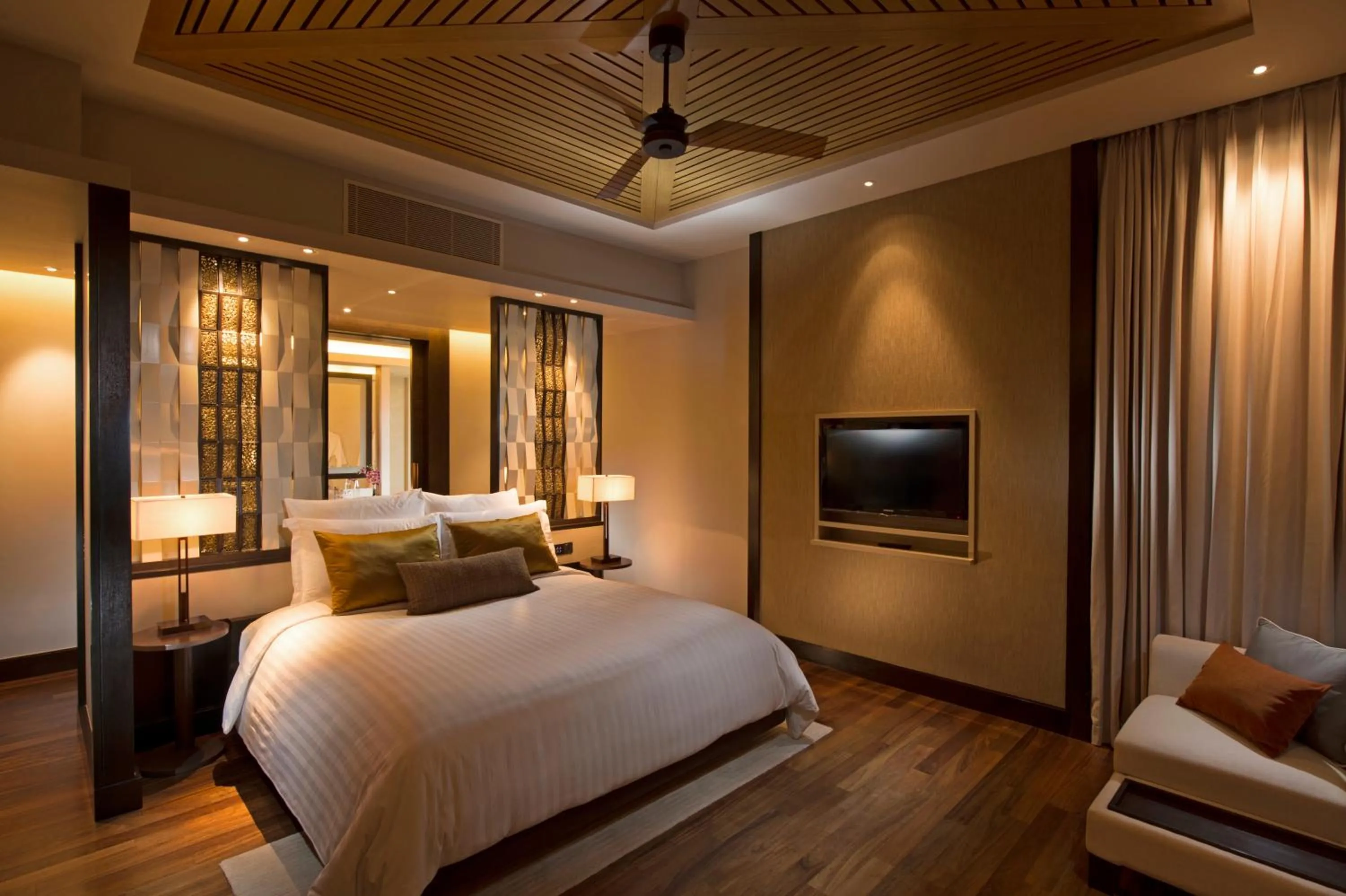 Bed in Conrad Koh Samui