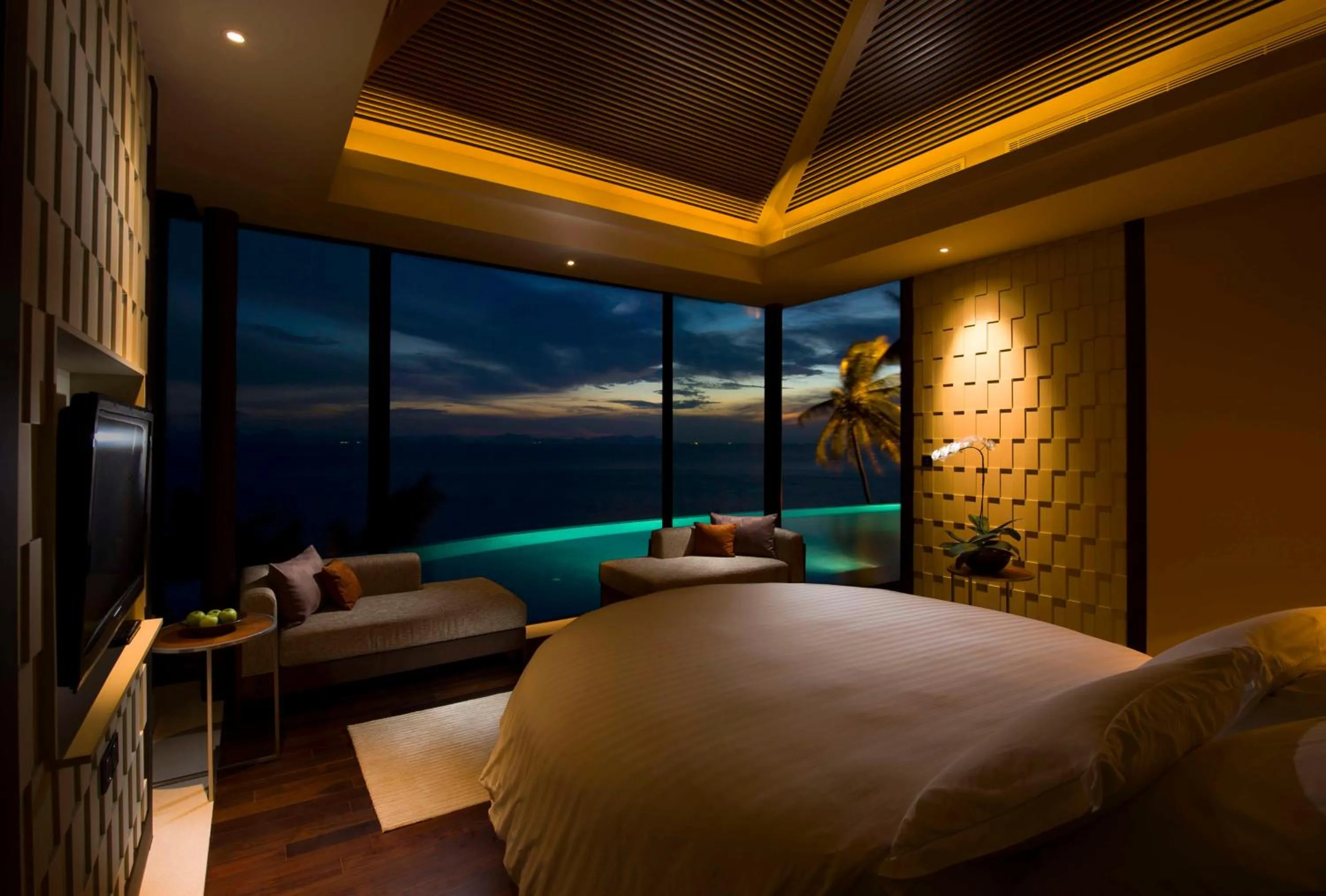 Bed in Conrad Koh Samui