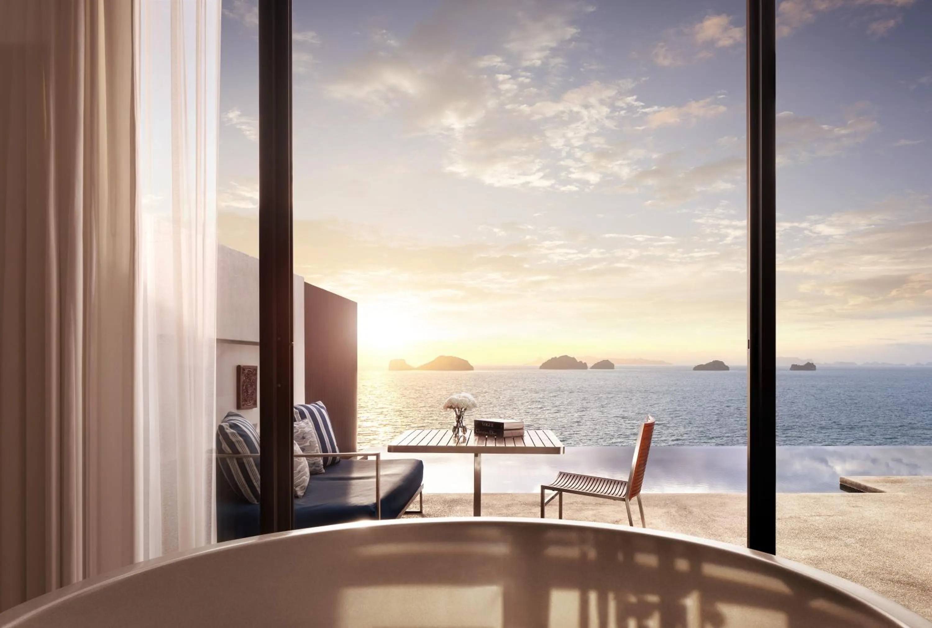 Balcony/Terrace in Conrad Koh Samui