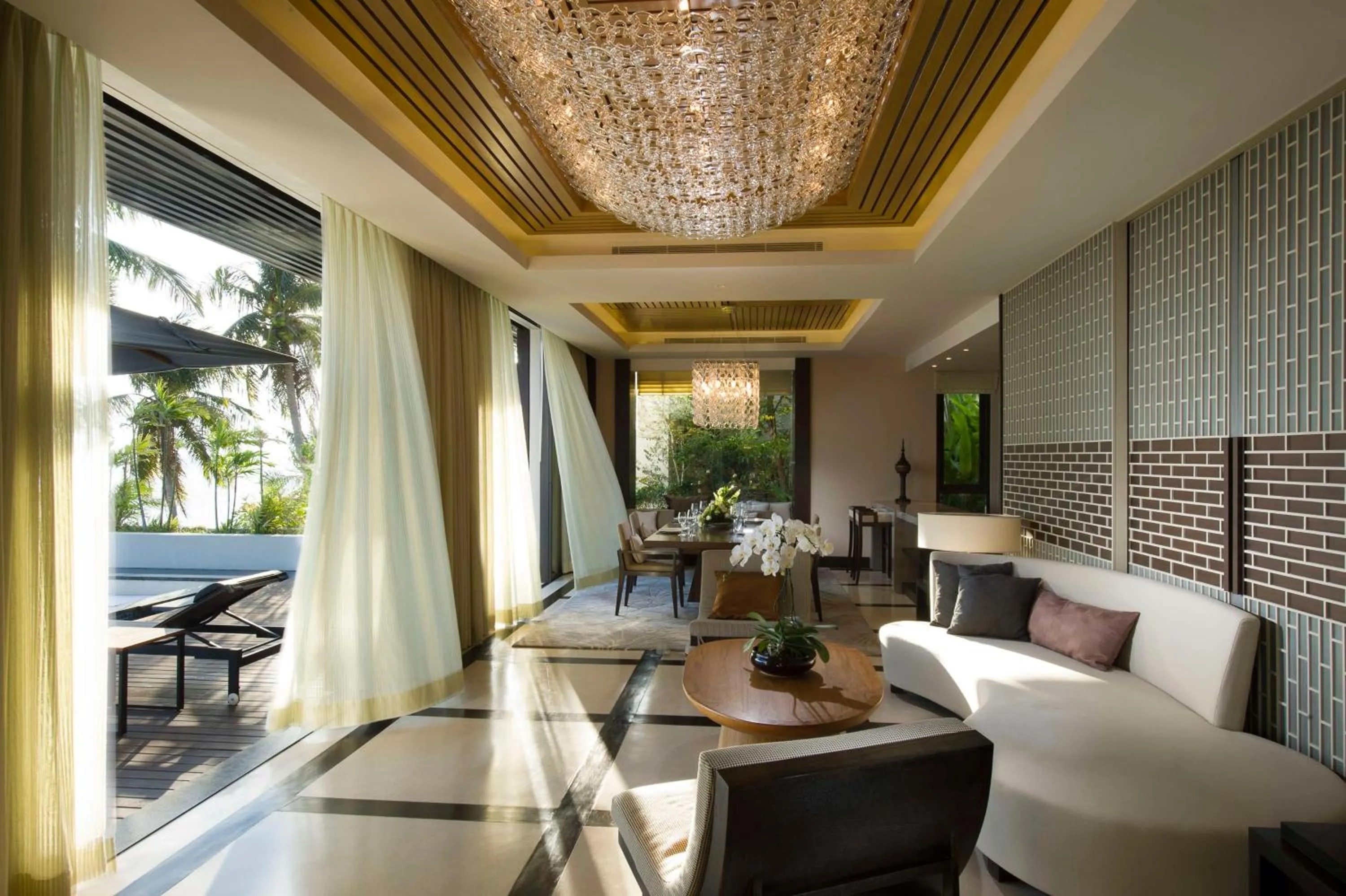 Bed in Conrad Koh Samui