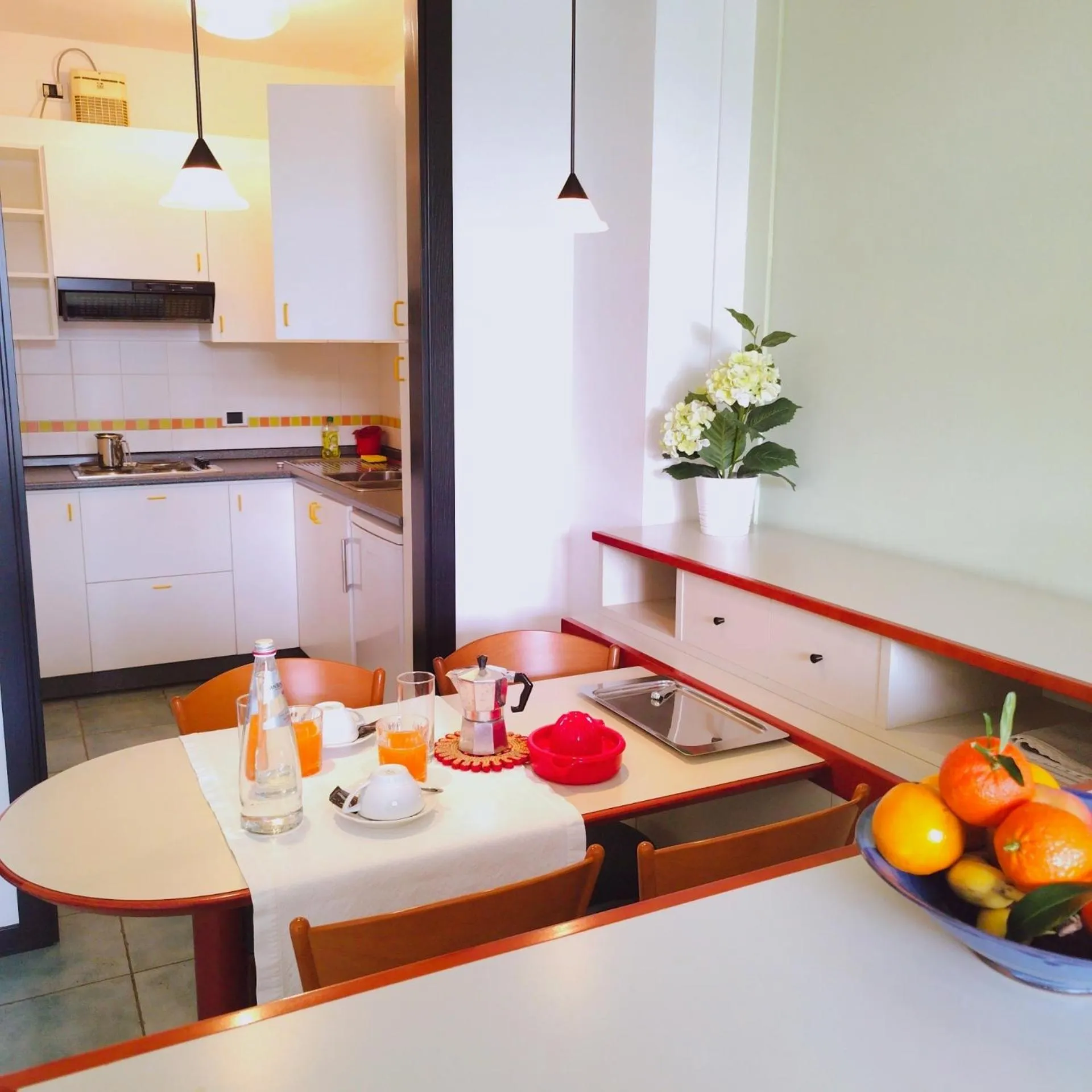 Kitchen or kitchenette in Casaalbergo La Rocca