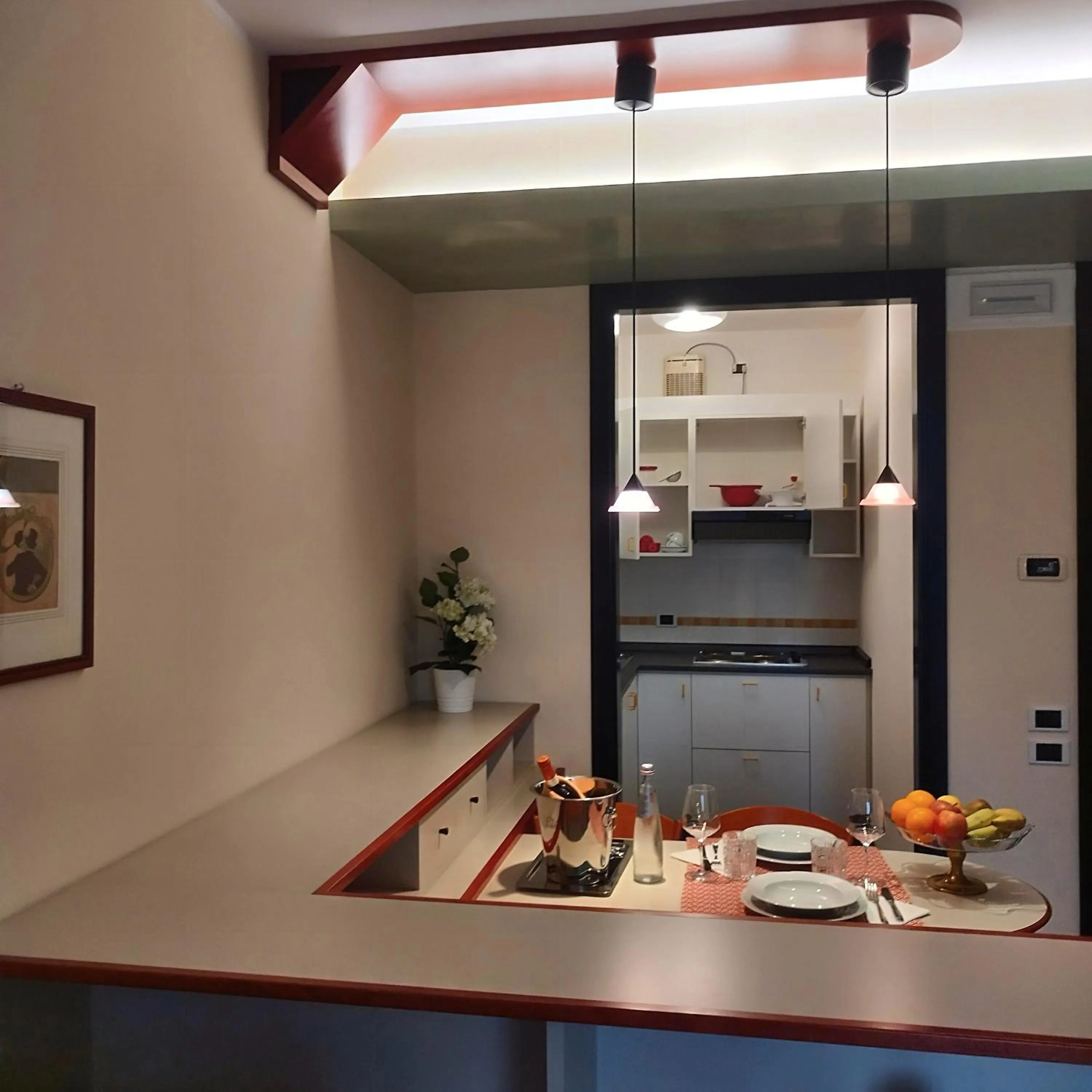 Dining area in Casaalbergo La Rocca
