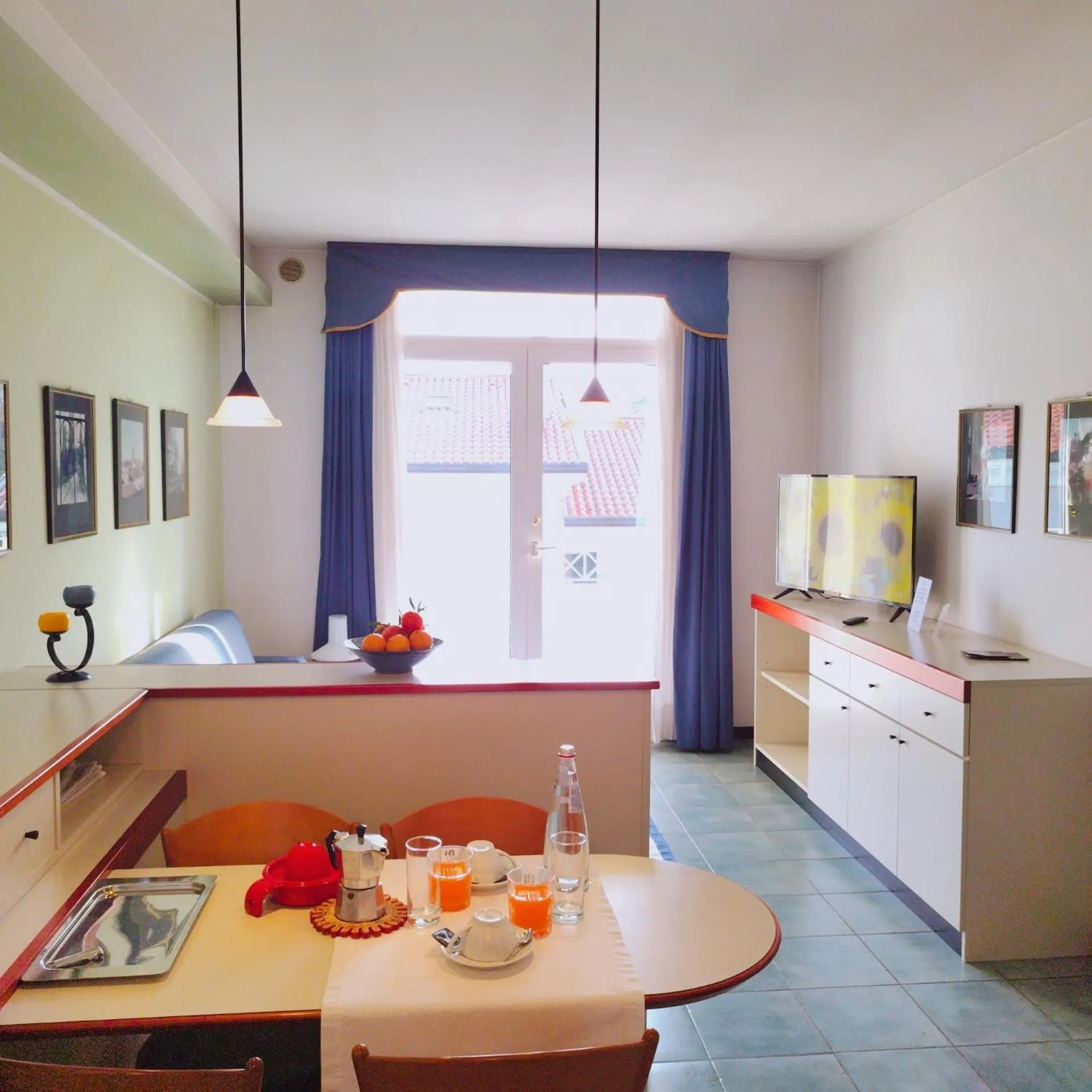 Kitchen or kitchenette in Casaalbergo La Rocca