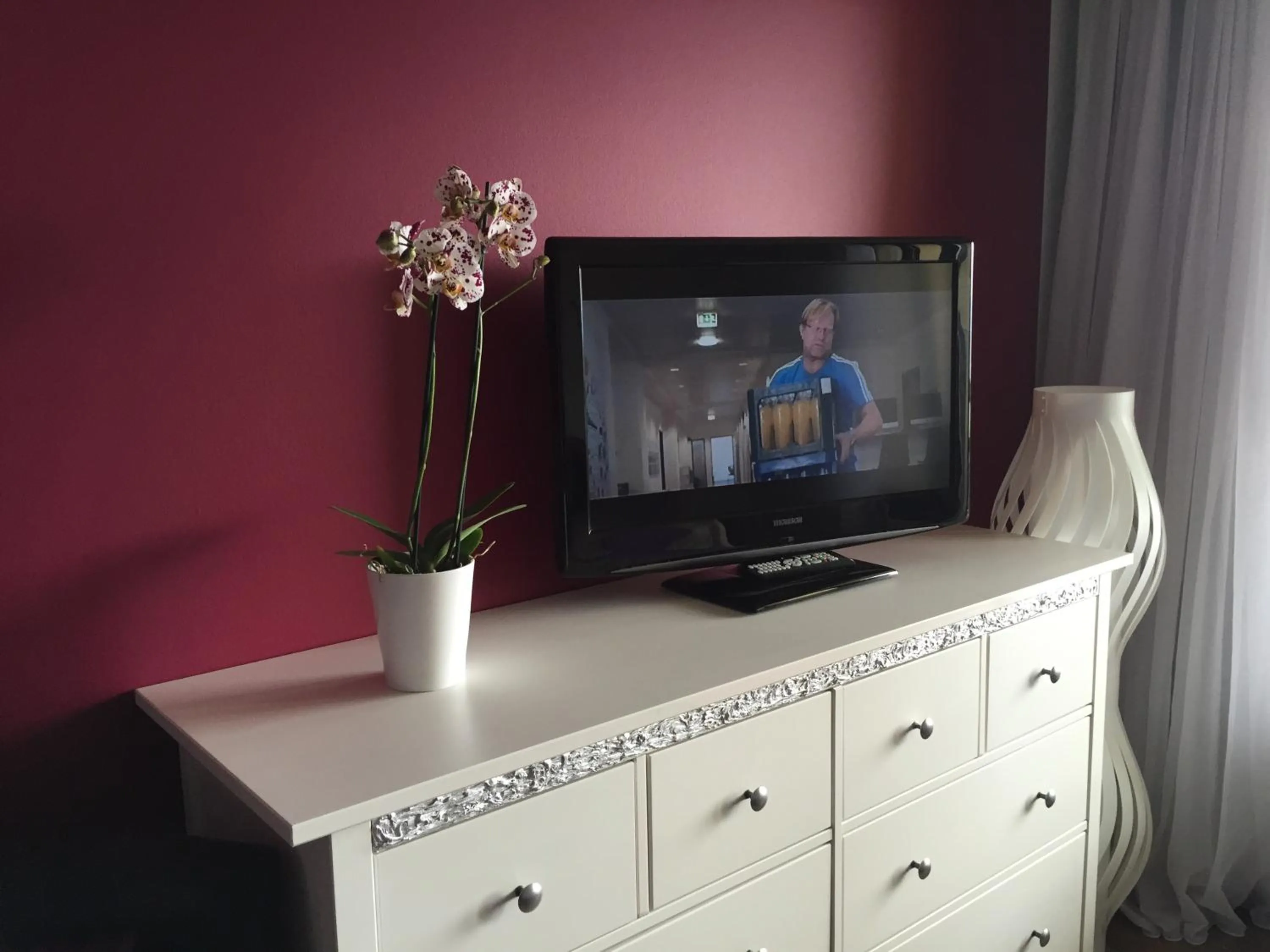 TV and multimedia in Apartments Seeblick mit Anbindung an ein 4-Sterne-Hotel