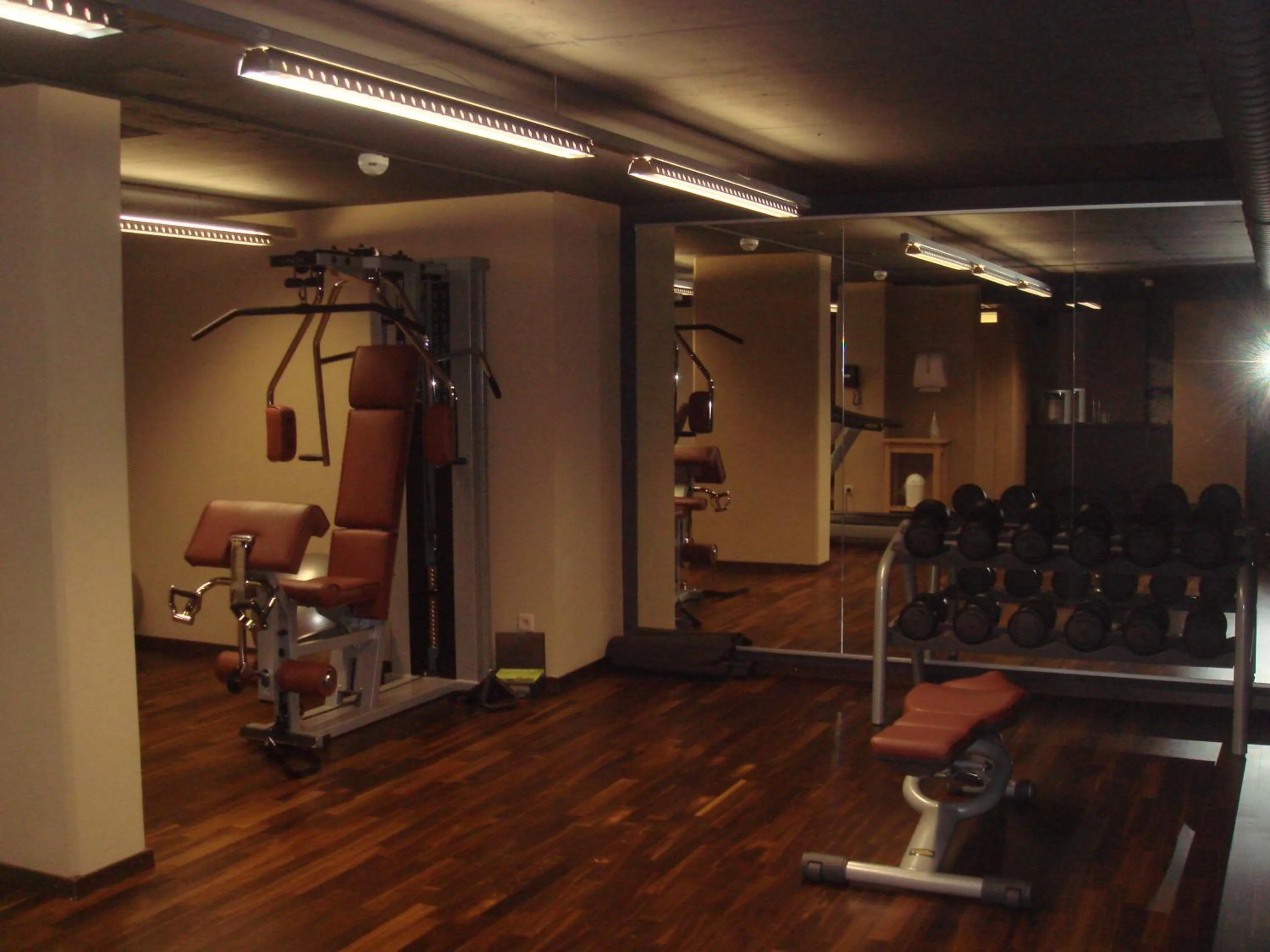 Fitness centre/facilities in Apartments Seeblick mit Anbindung an ein 4-Sterne-Hotel