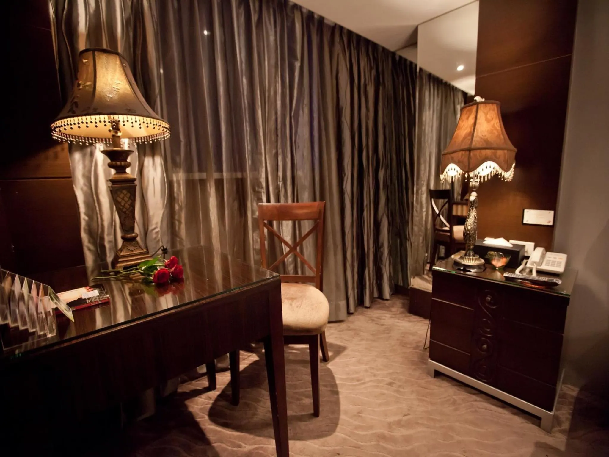 Seating area in Taipei Lotty Hotel