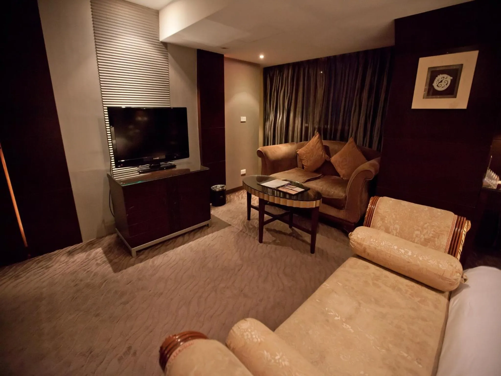 Seating area in Taipei Lotty Hotel