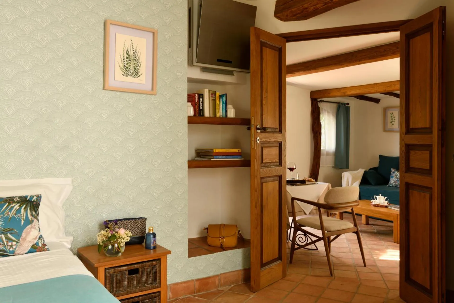 Bedroom in Lodge de Charme A Cheda