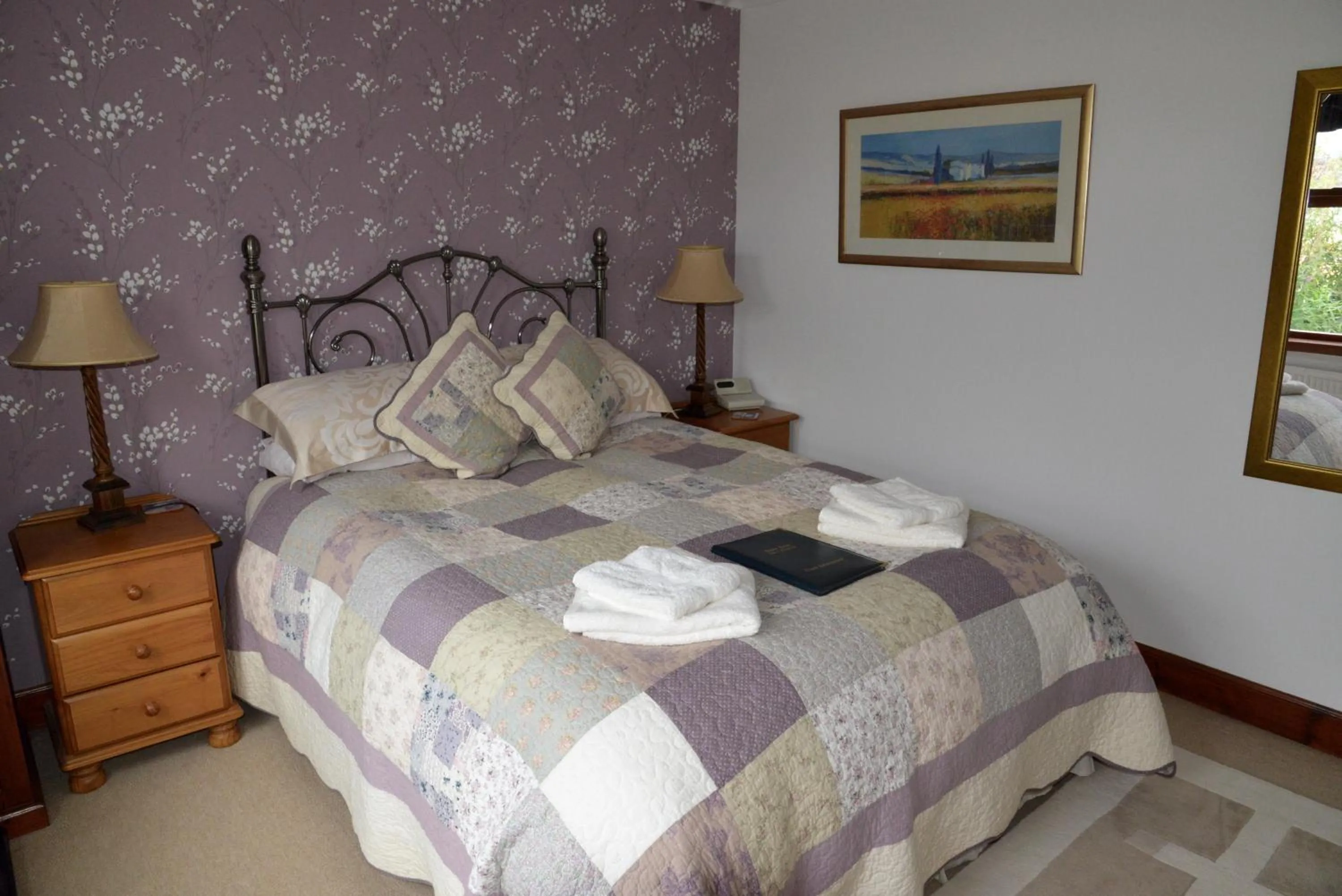 Bedroom, Bed in Home Farm Bed and Breakfast