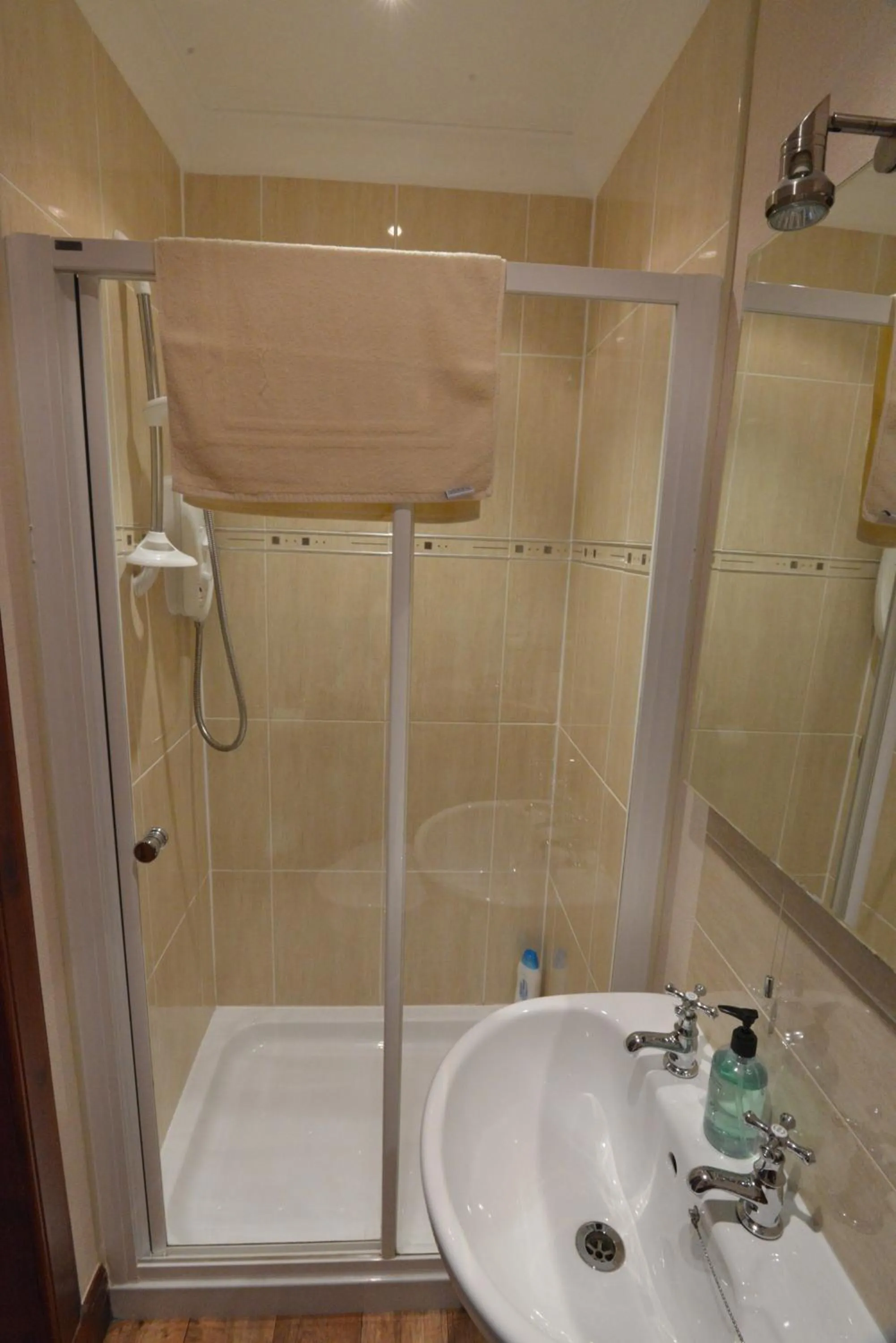 Shower in Home Farm Bed and Breakfast