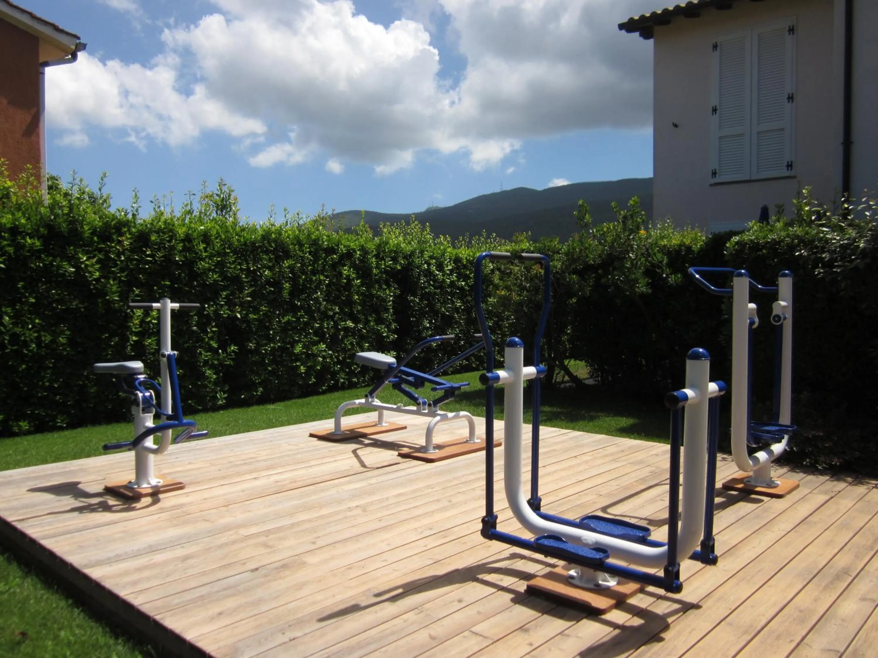 Fitness centre/facilities in Hotel Villa Smeraldo