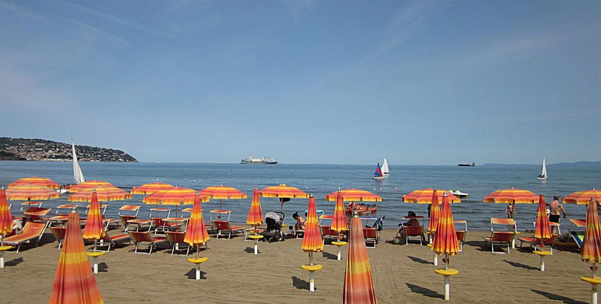 Beach in Hotel Villa Smeraldo