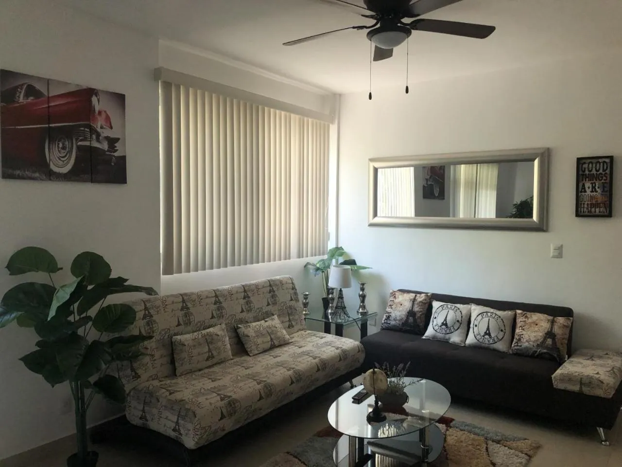 Living room in Beach Haus-Punta Estrella