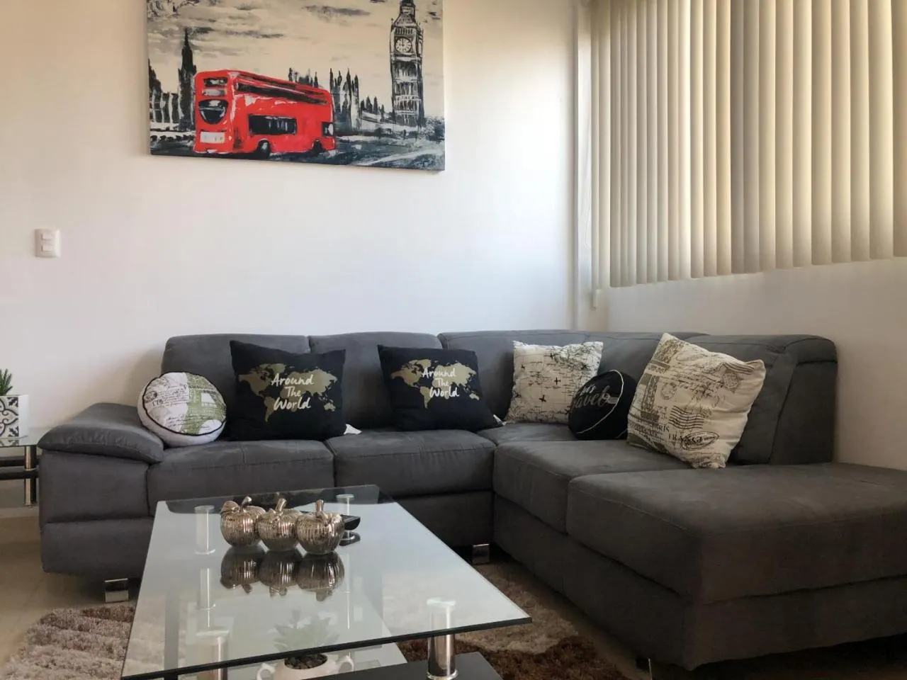 Living room in Beach Haus-Punta Estrella