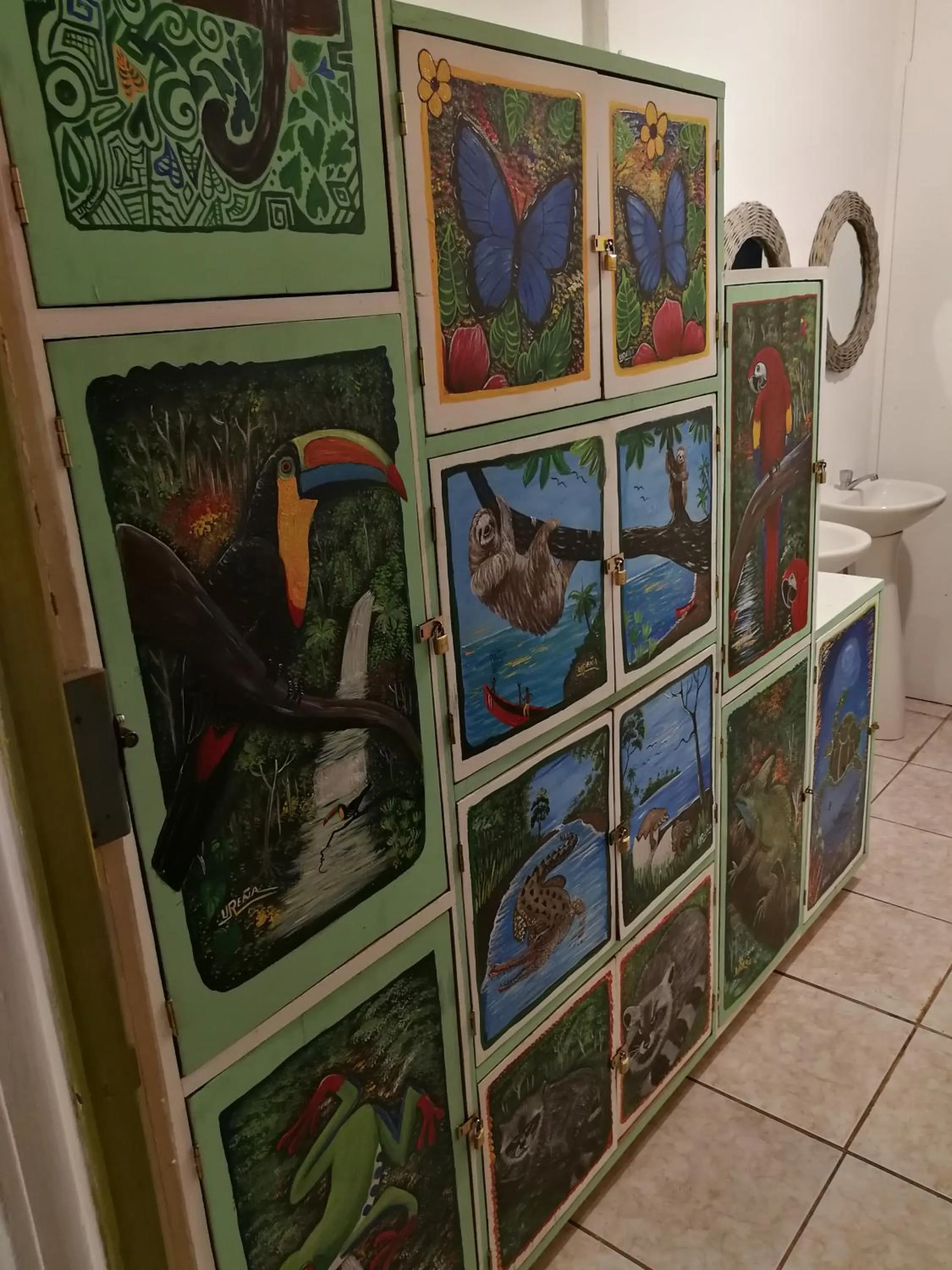 Toilet in Secret Garden