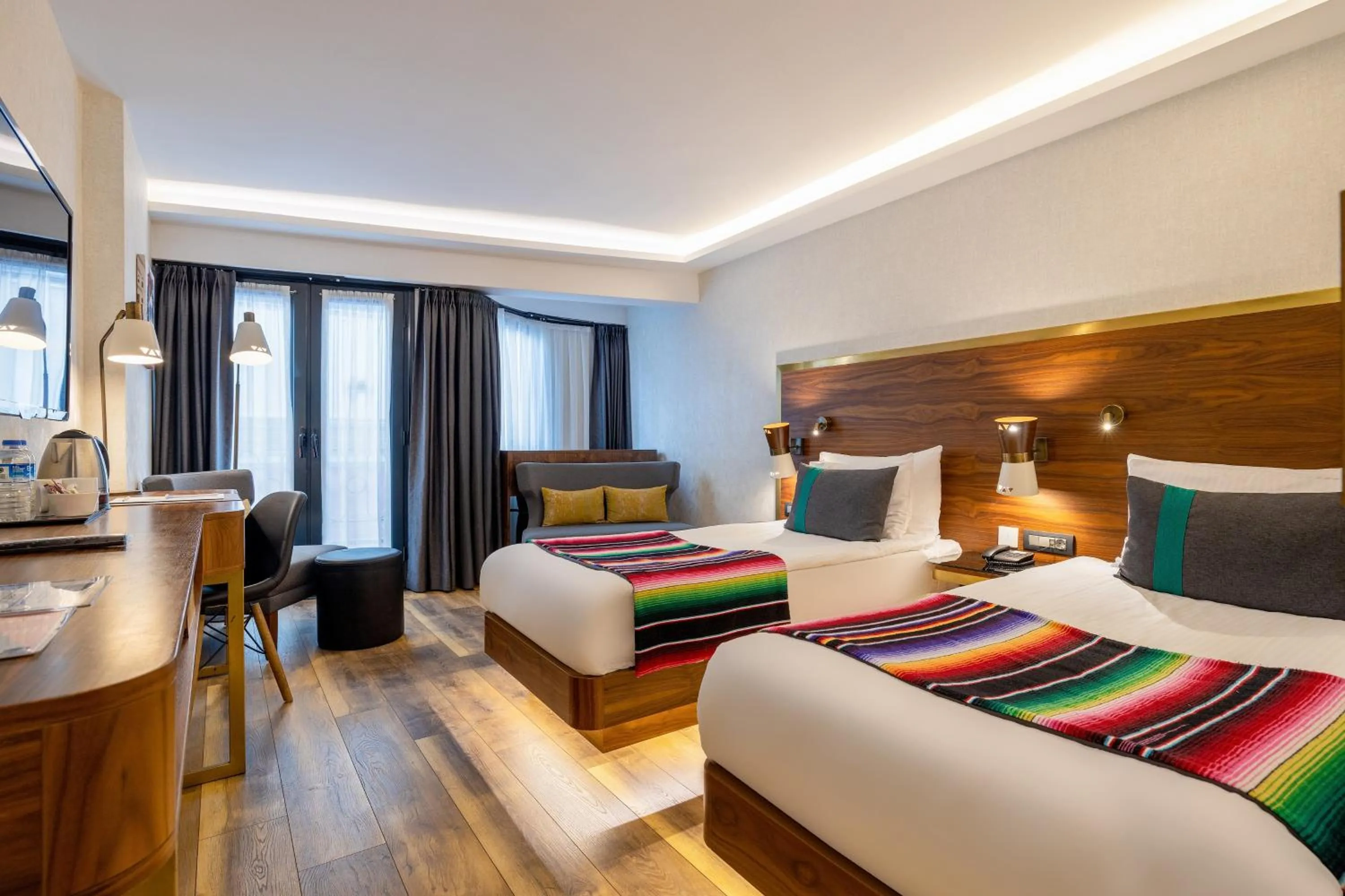Bedroom, Bed in Hay Hotel Alsancak