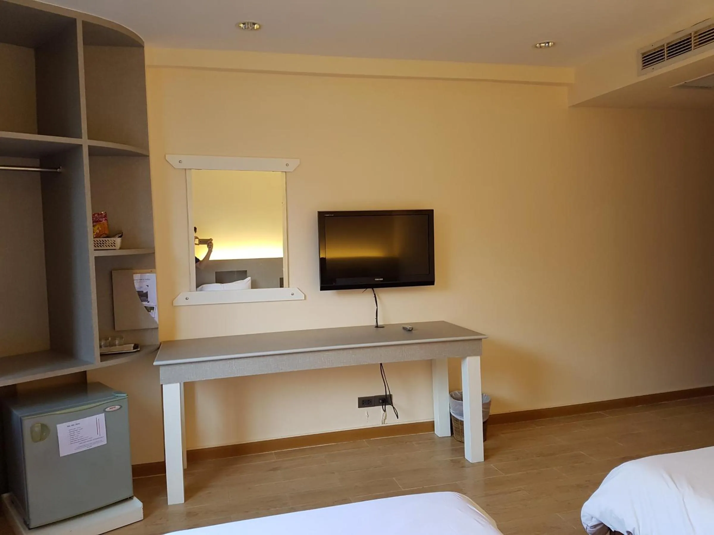 Bed in K.S.Pavilion Hotel